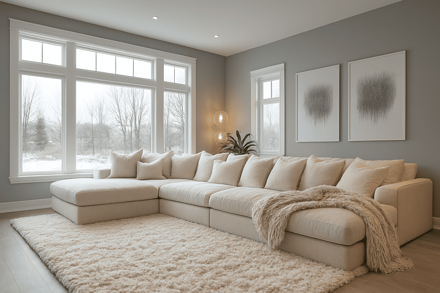 What Color Curtain for Light Grey Walls