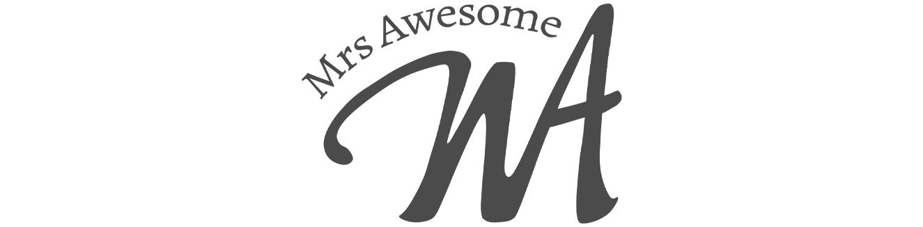 Mrs Awesome Custom Curtain