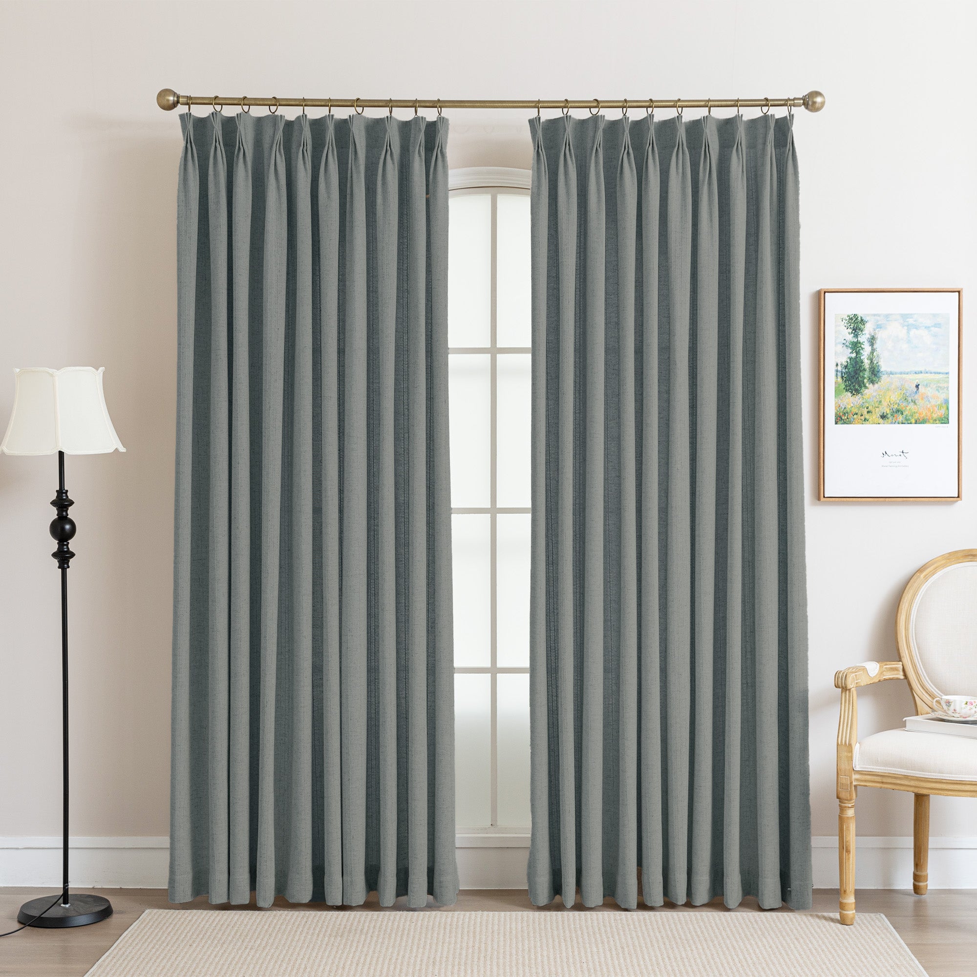 Carmen Linen Stripe|Curtains