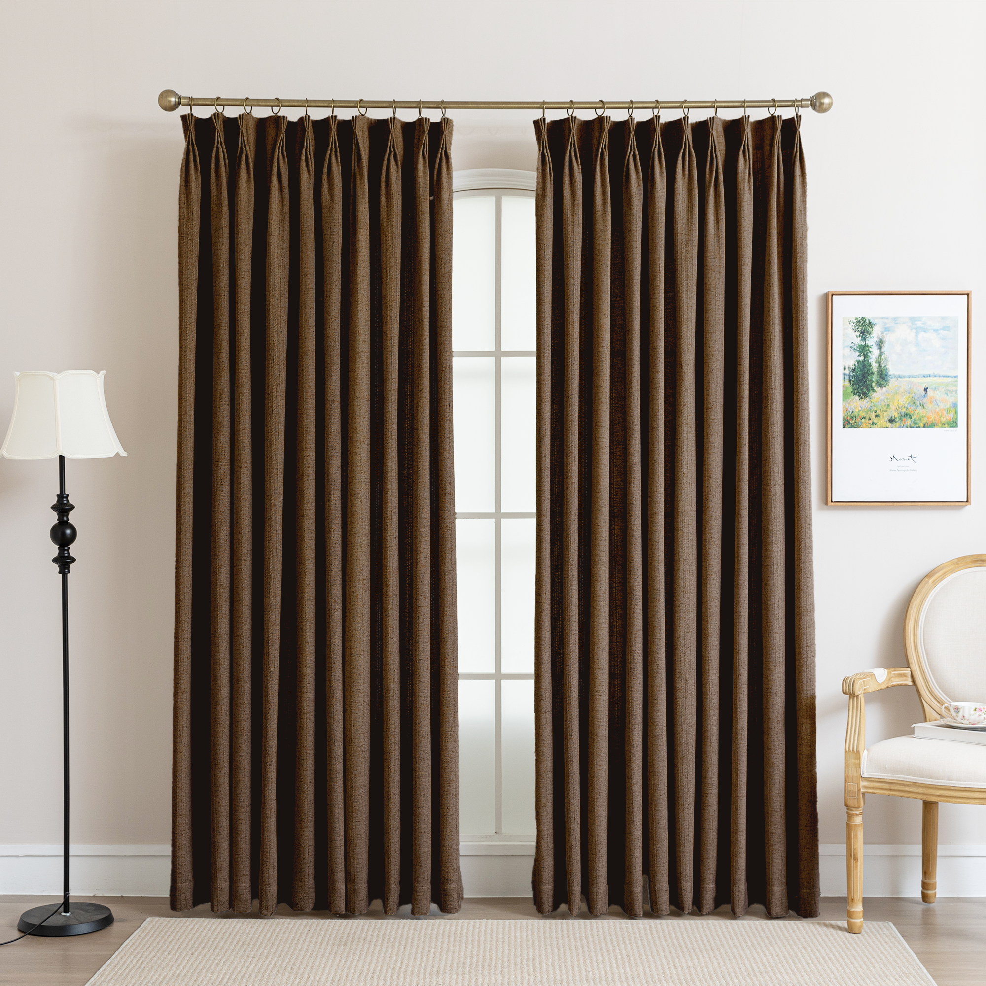 Carmen Linen Stripe|Curtains