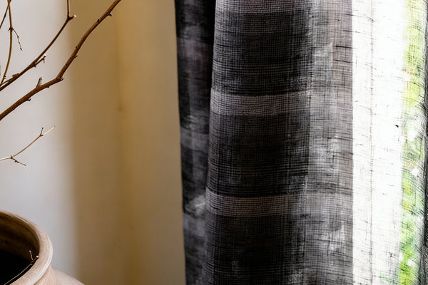 Yarn-Dyed Navy-Gray Check 