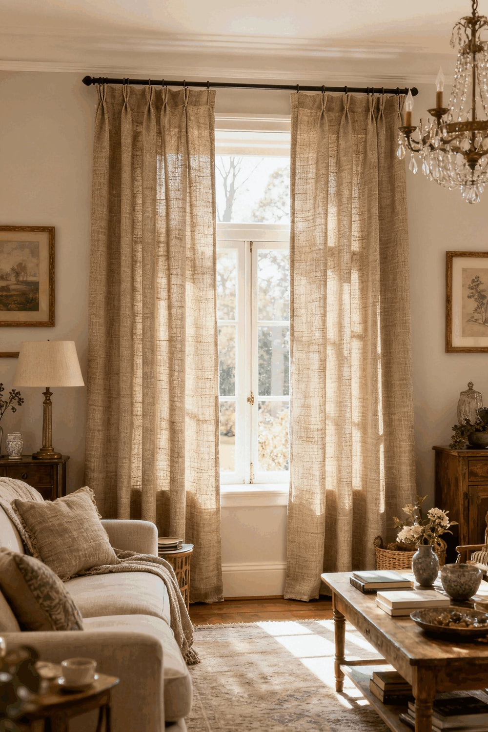 Mrs Awesome Custom Curtain