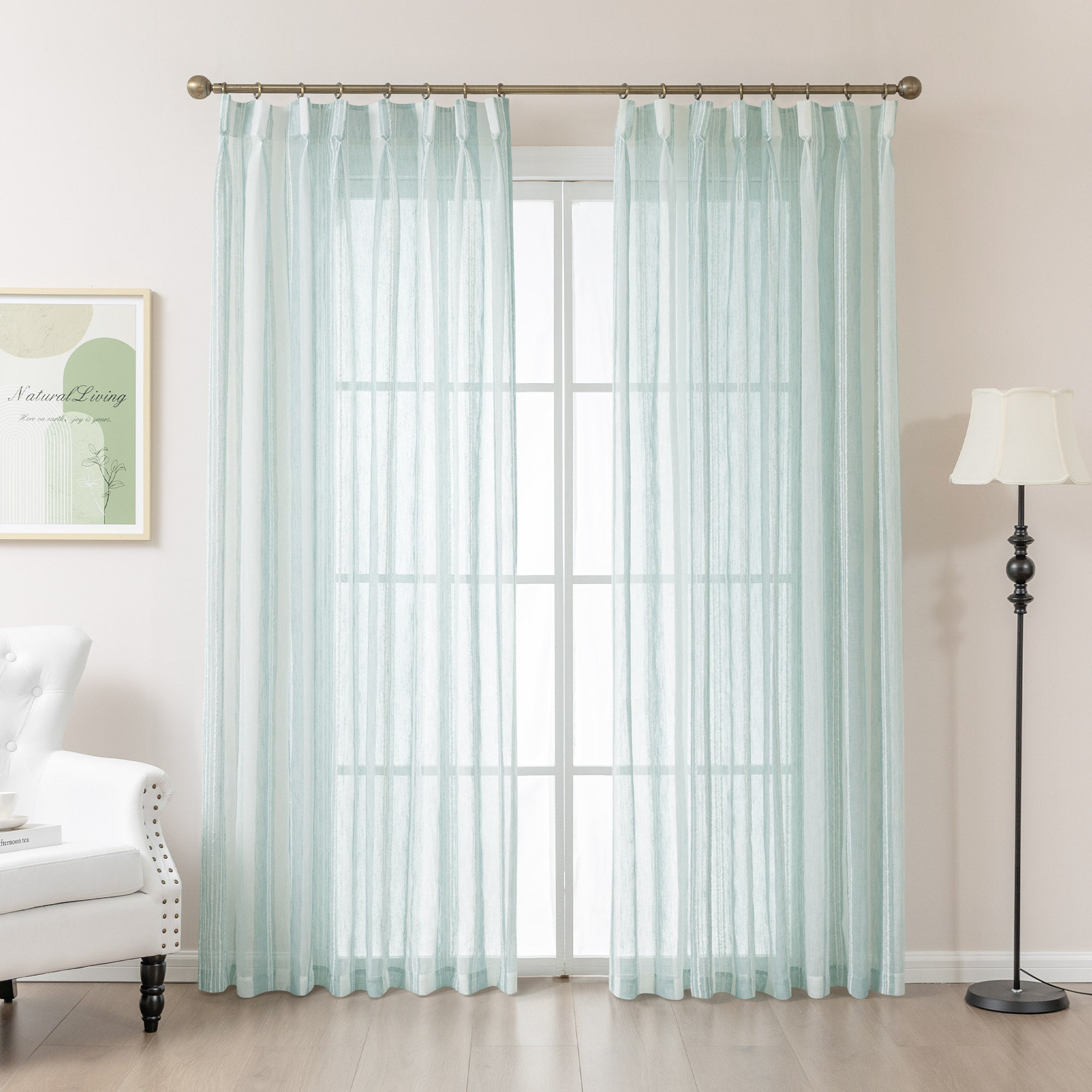 Tufted Etmaine Stripe|Curtains