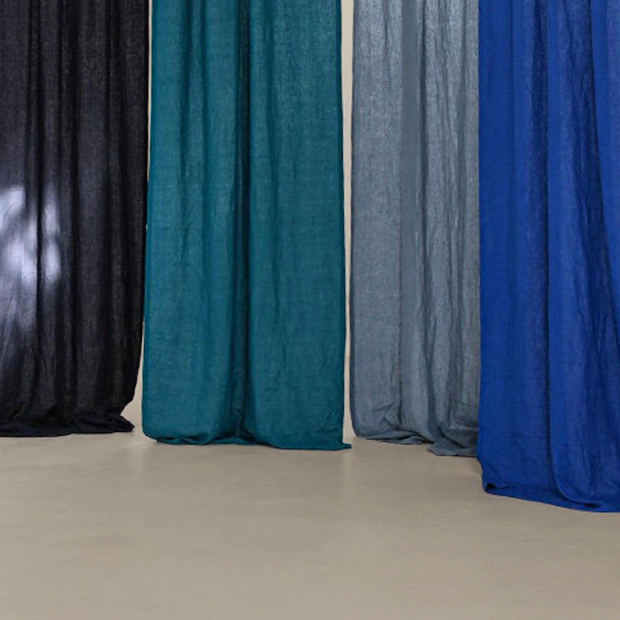 Azure Linen|Curtains