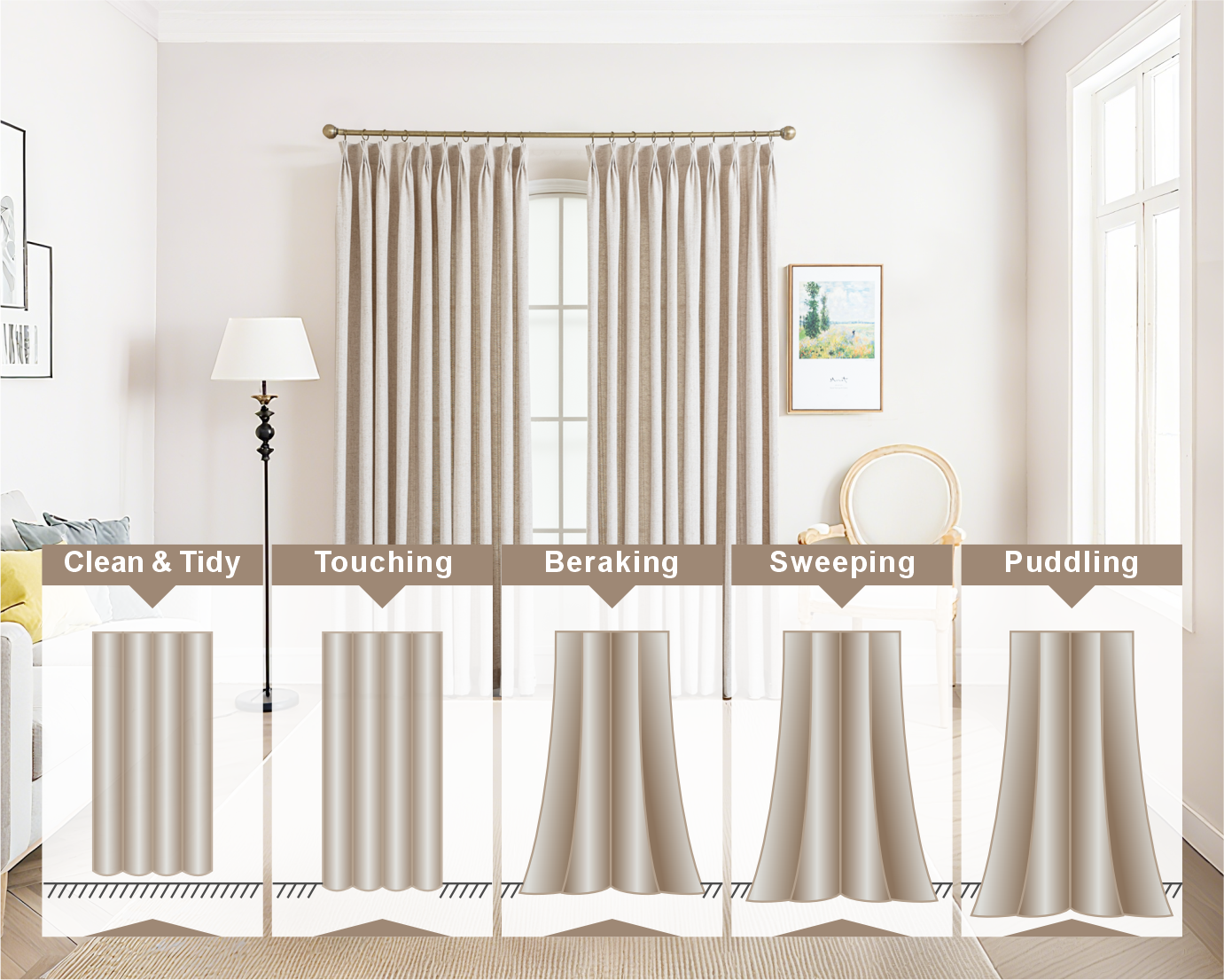 Mrs Awesome Custom Curtain