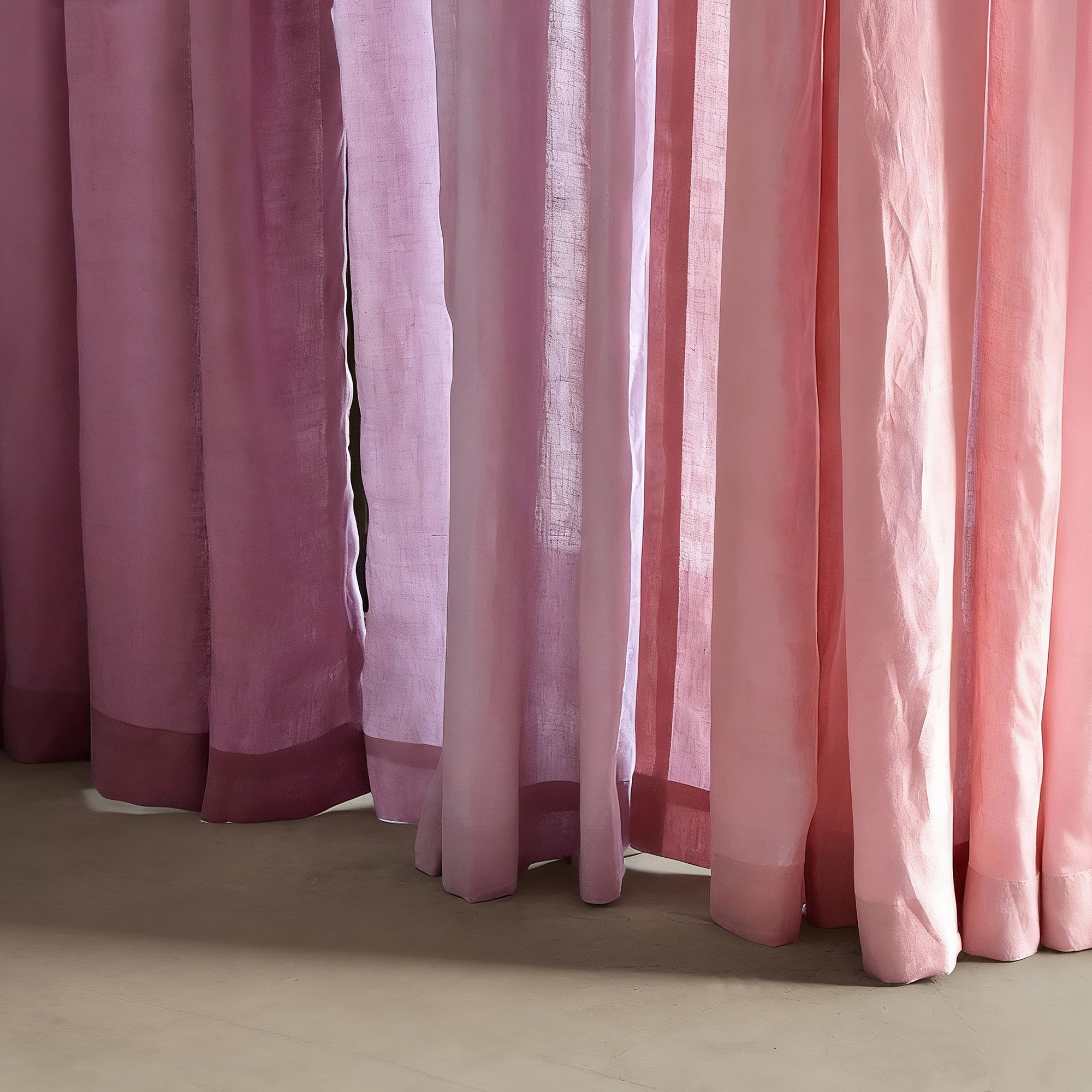 Blush Linen|Curtains
