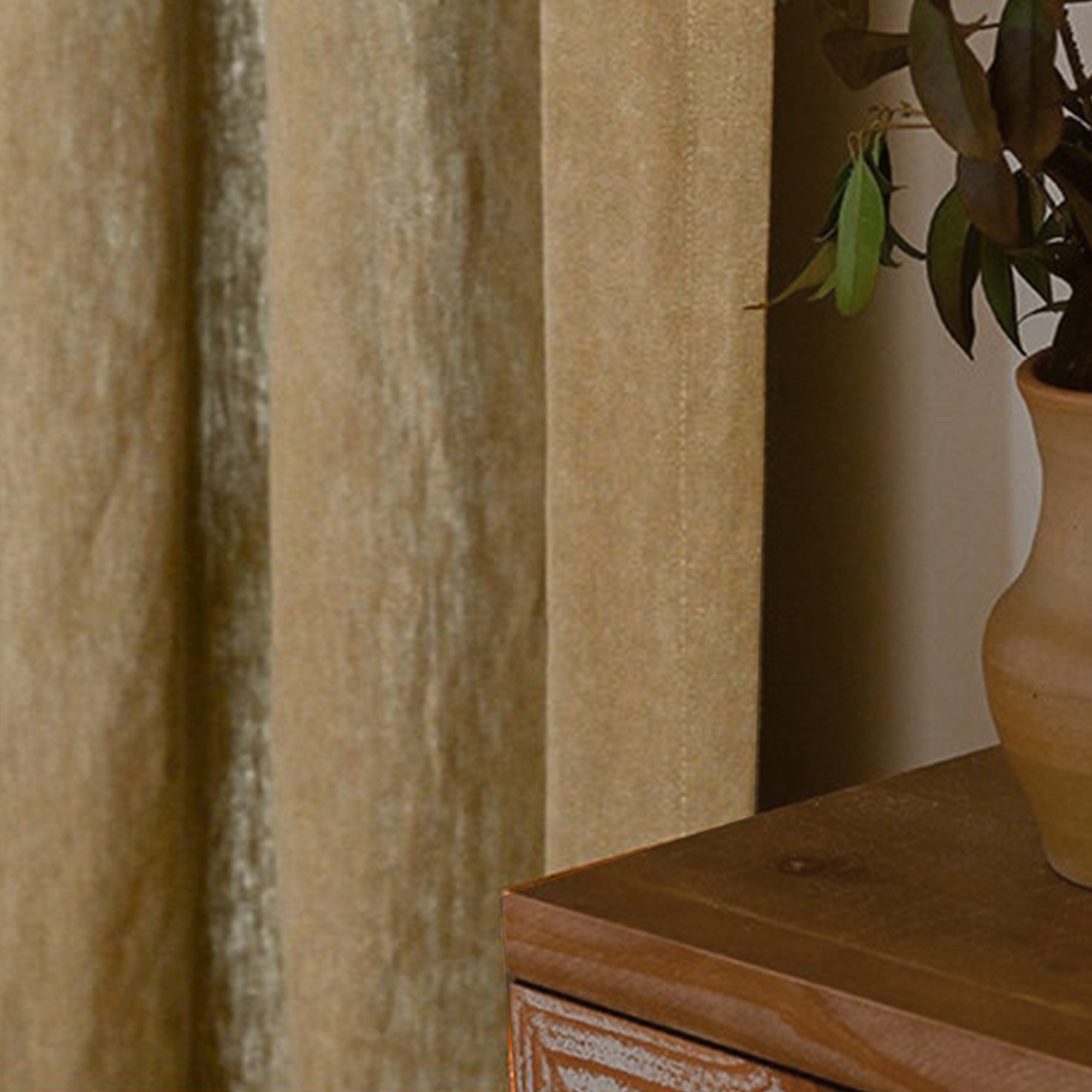 Bronzed Dusk Linen|Curtains