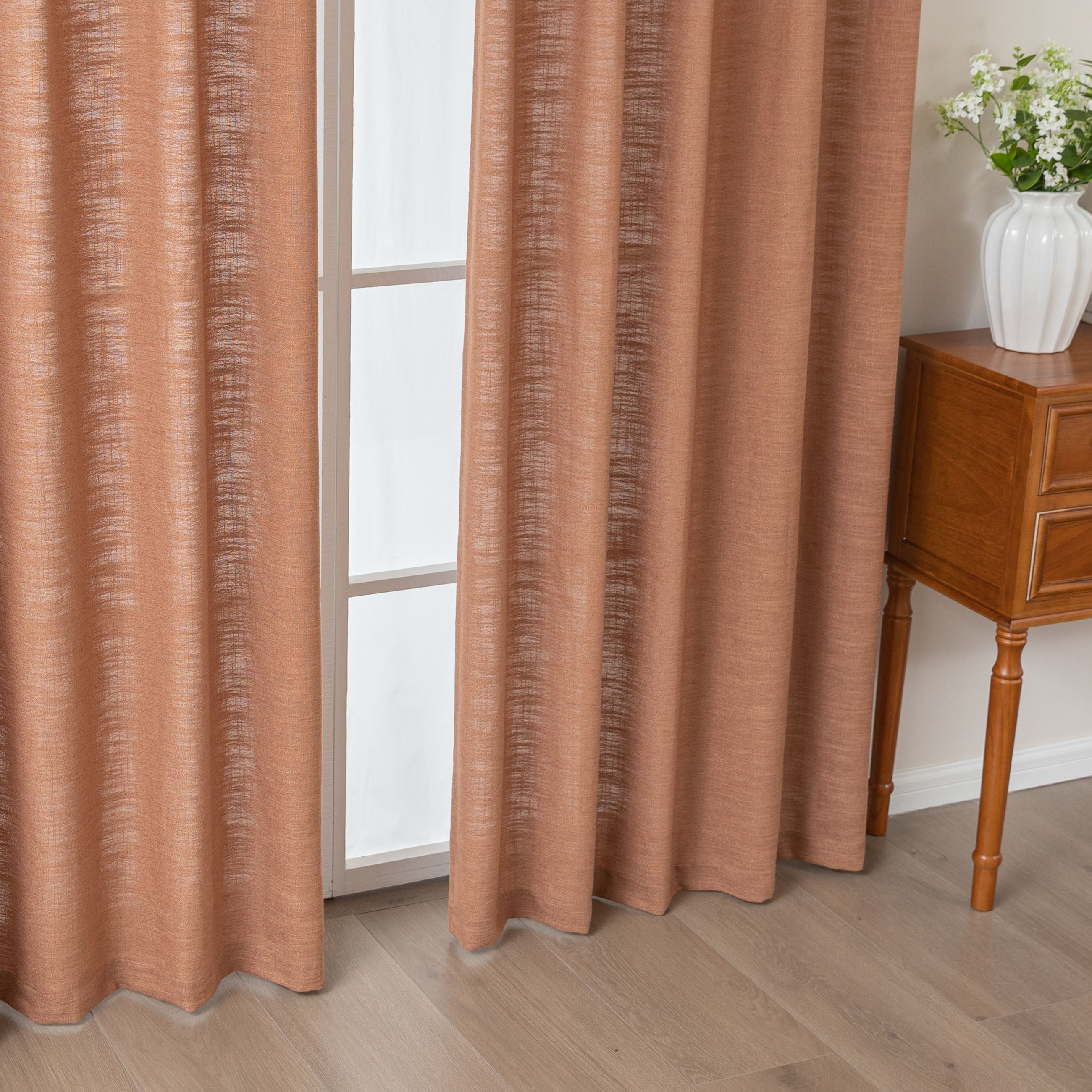 Linen Slub Texture|Curtains