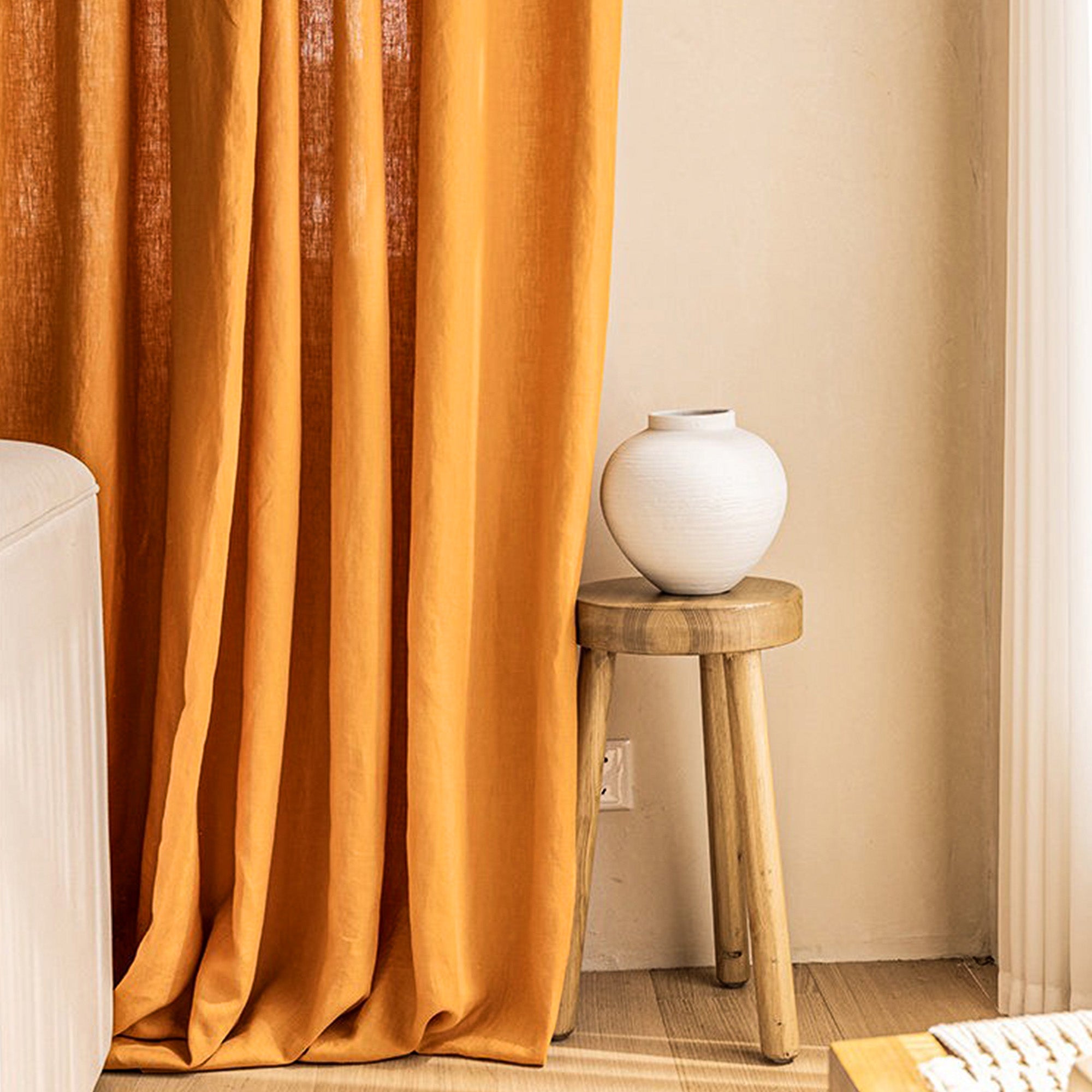 Clementine Linen|Curtains
