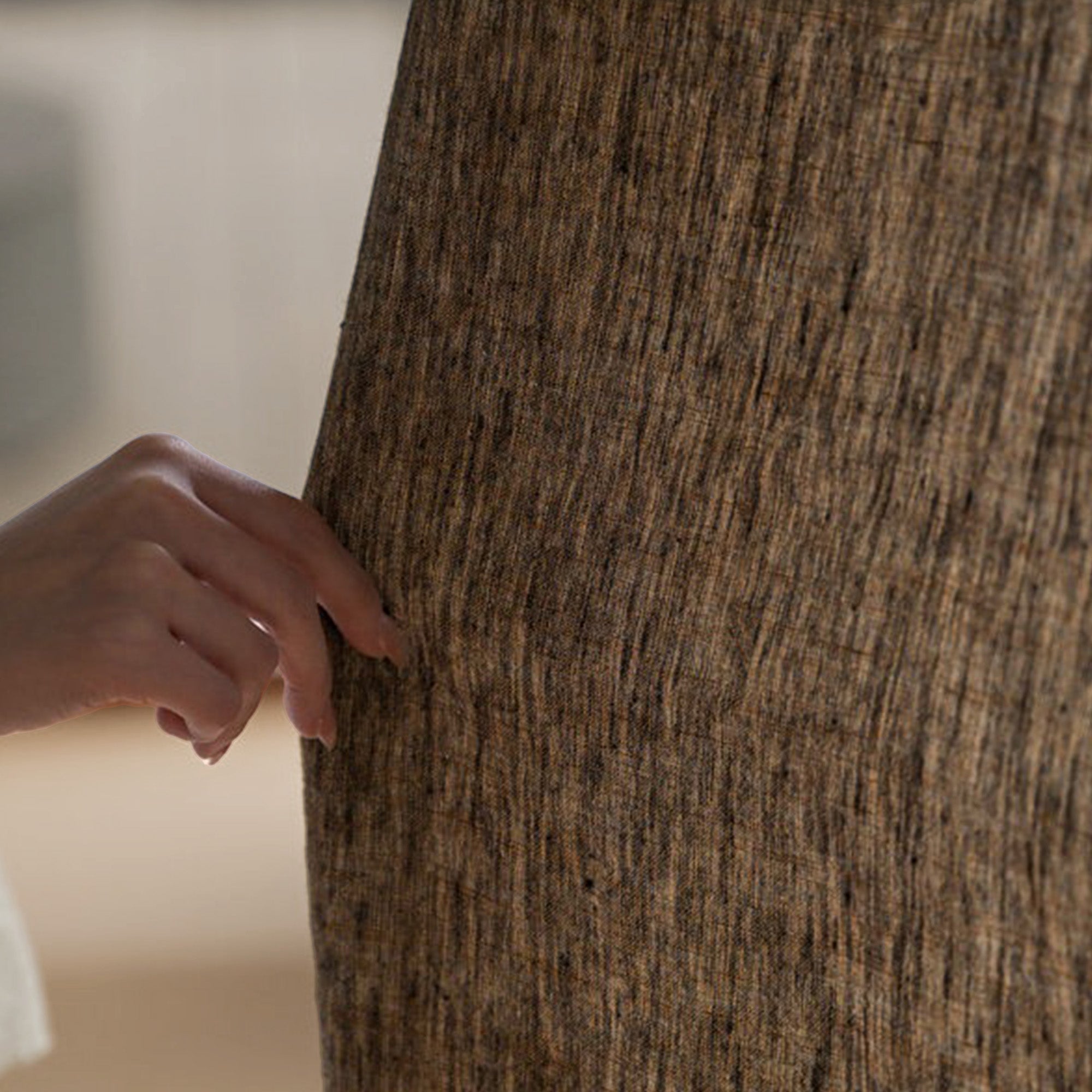 Cocoa Wash Linen|Curtains