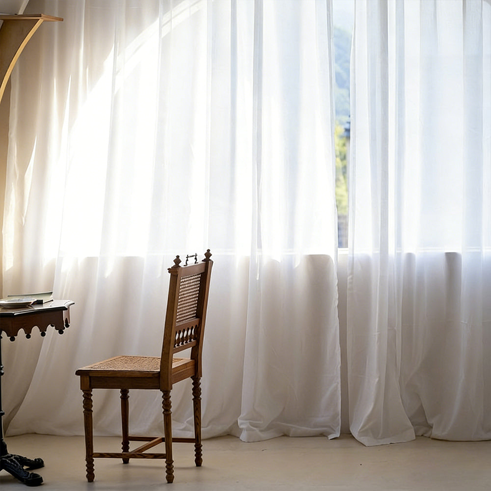 Cotton Drift Sheer|Sample