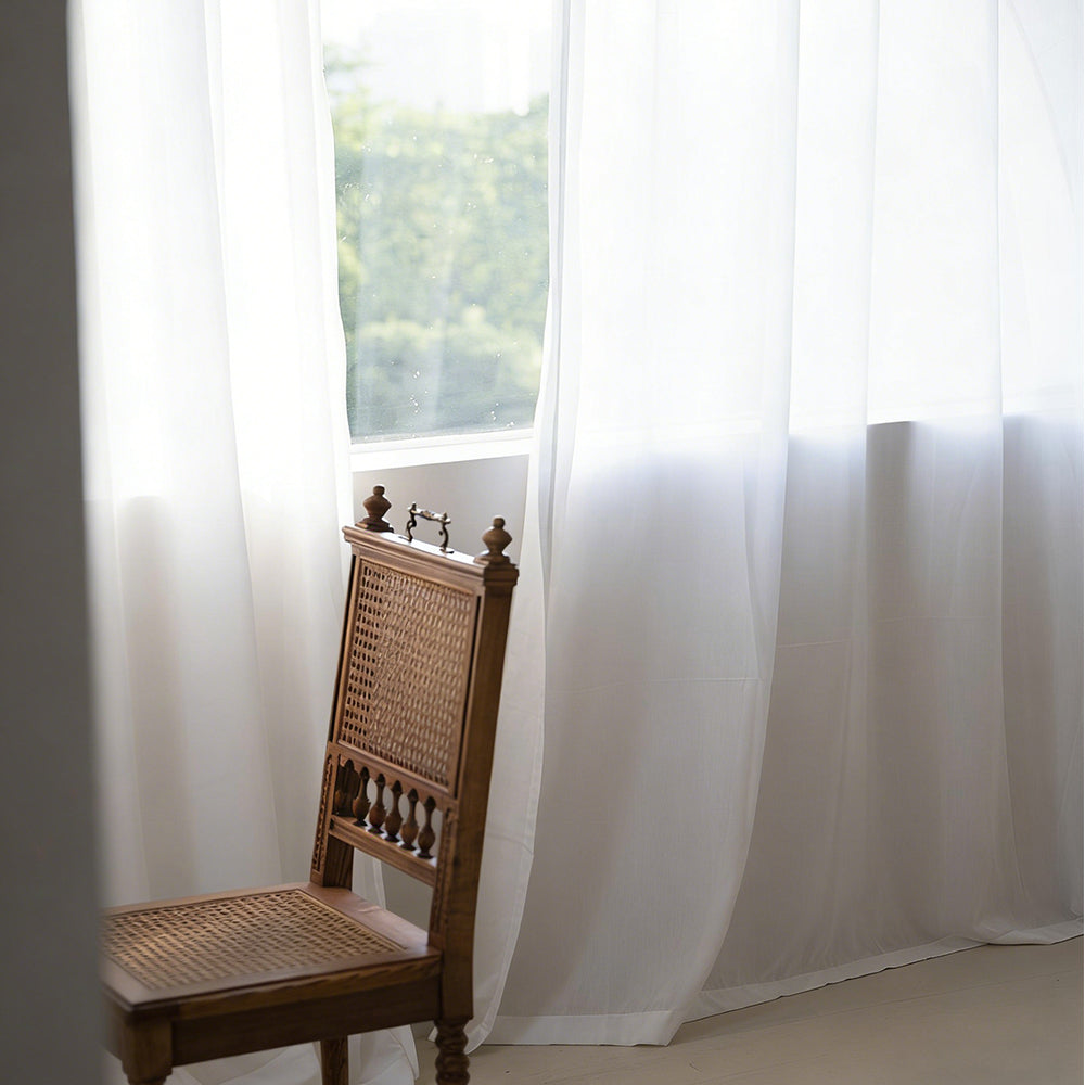 Cotton Drift Sheer|Curtains