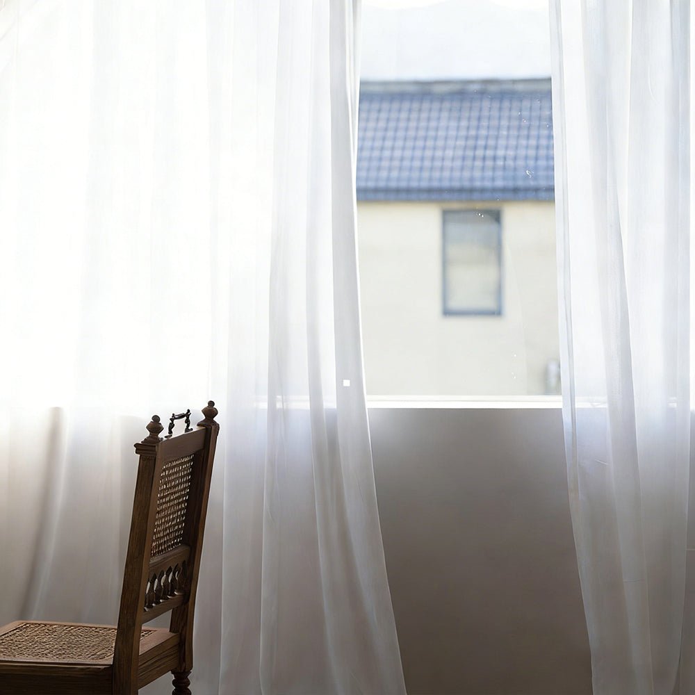 Cotton Drift Sheer|Curtains