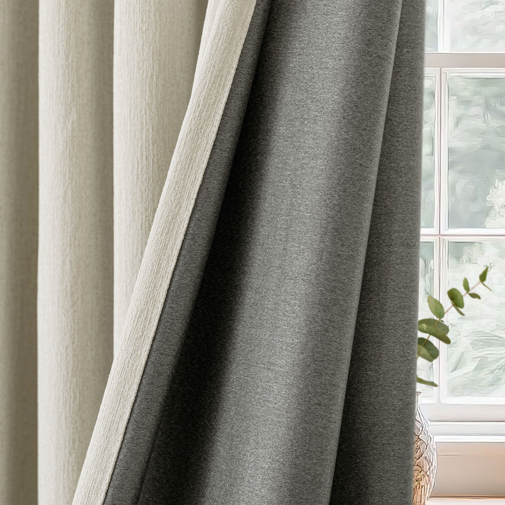 Chenille Cloud|Curtains