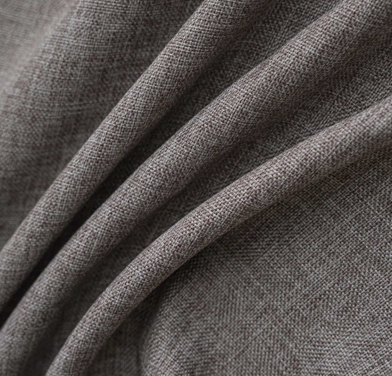 Dandelion Polyester Pinch Pleat Drapery Custom Curtains Blackout Curtains Dark Gray