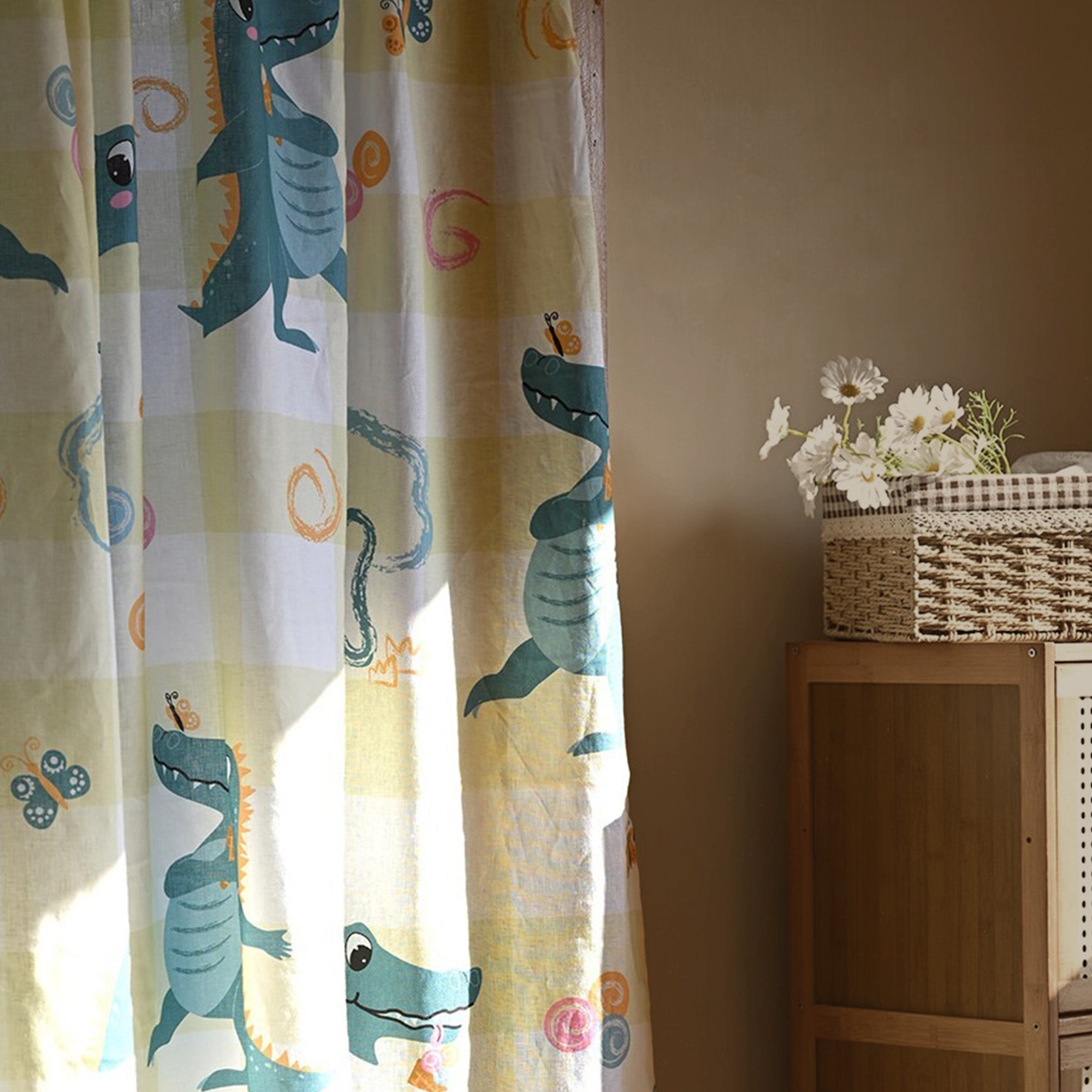 Dino Play Linen|Curtains