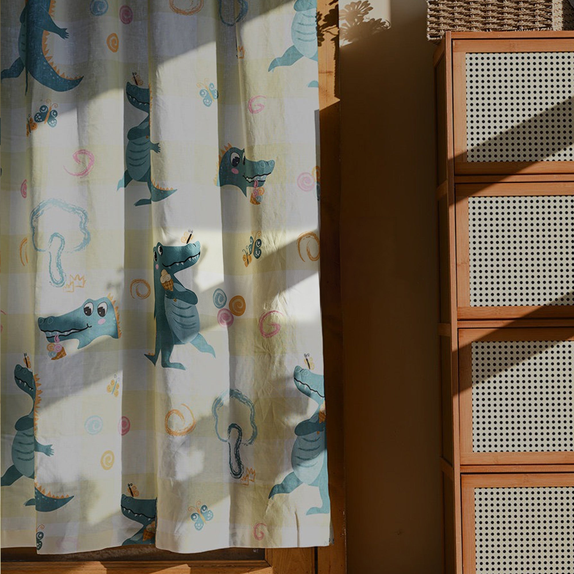Dino Play Linen|Curtains