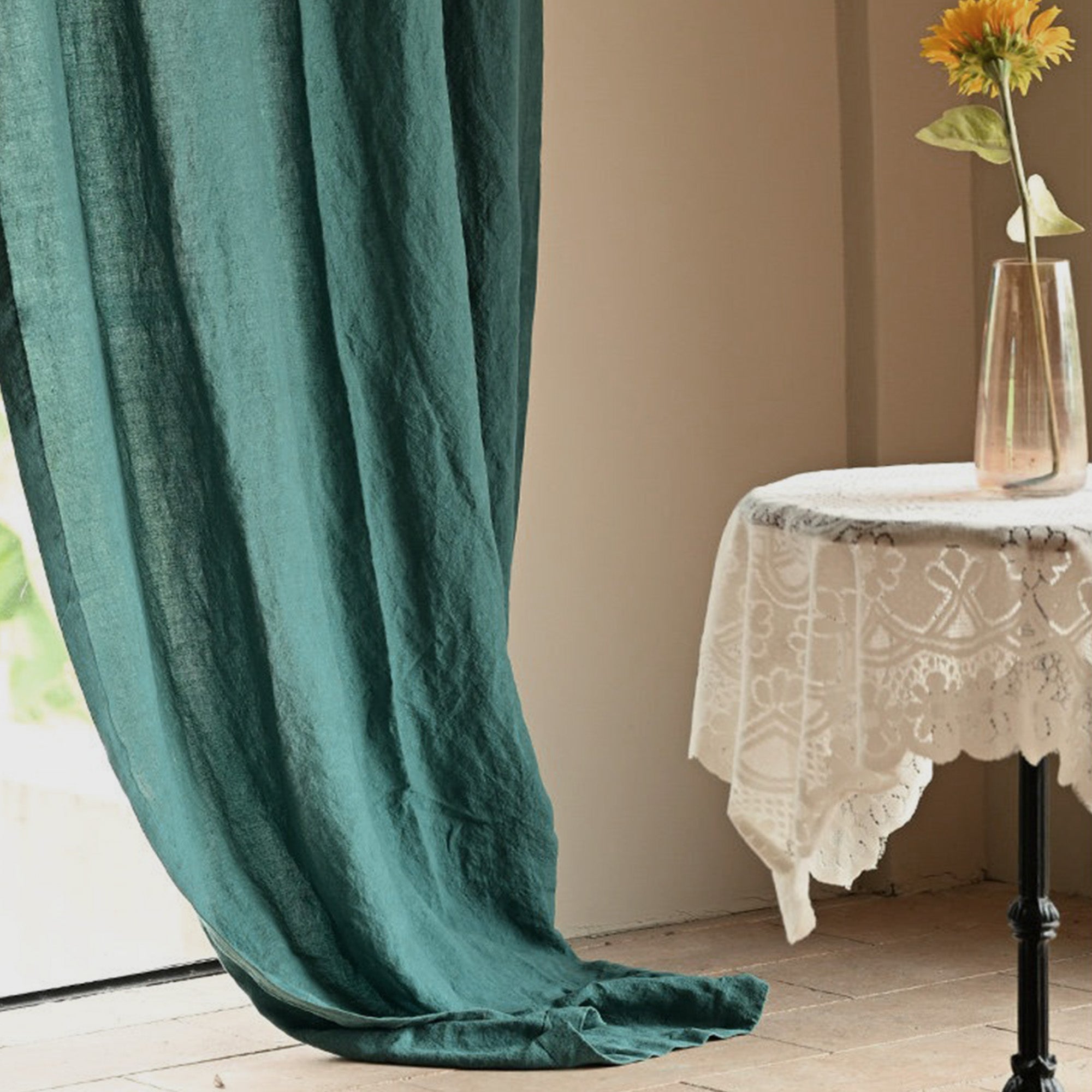 Distressed Linen|Curtains