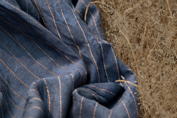 Dusk Stripe Linen Charm