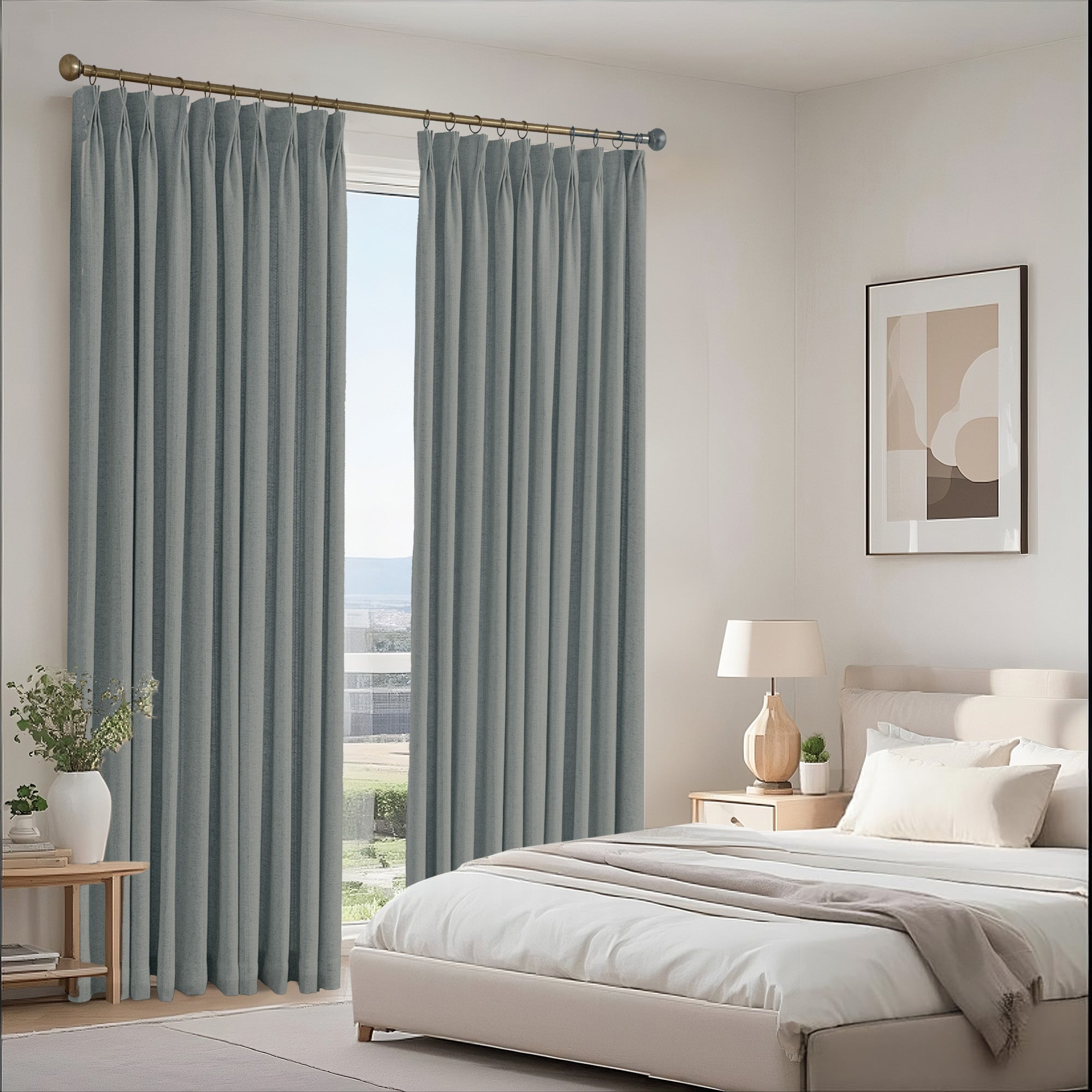 Carmen Linen Stripe|Curtains