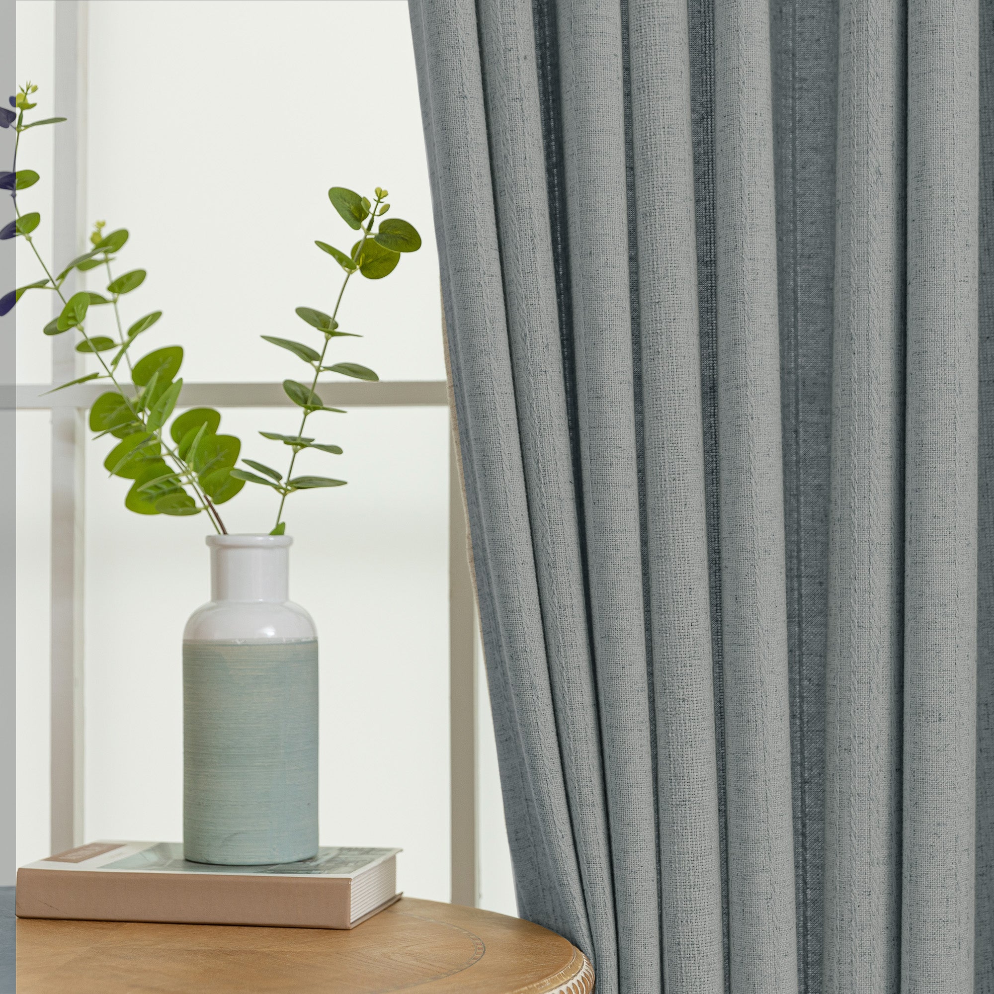 Carmen Linen Stripe|Curtains