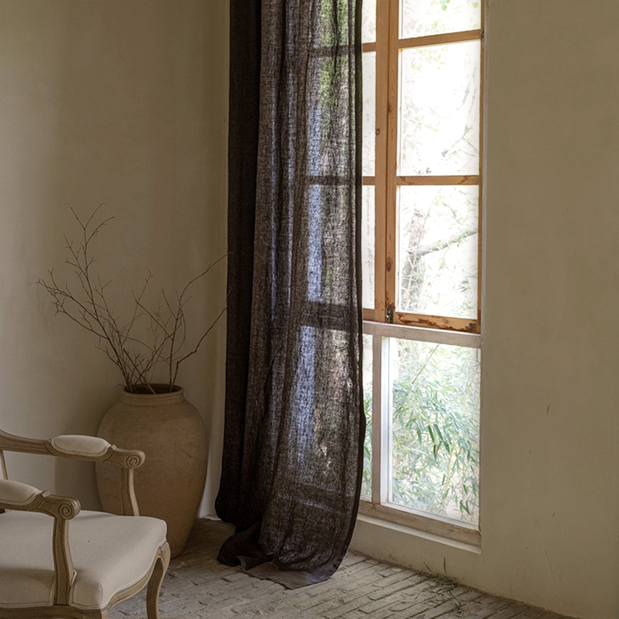 Stonewhisper Linen|Curtains
