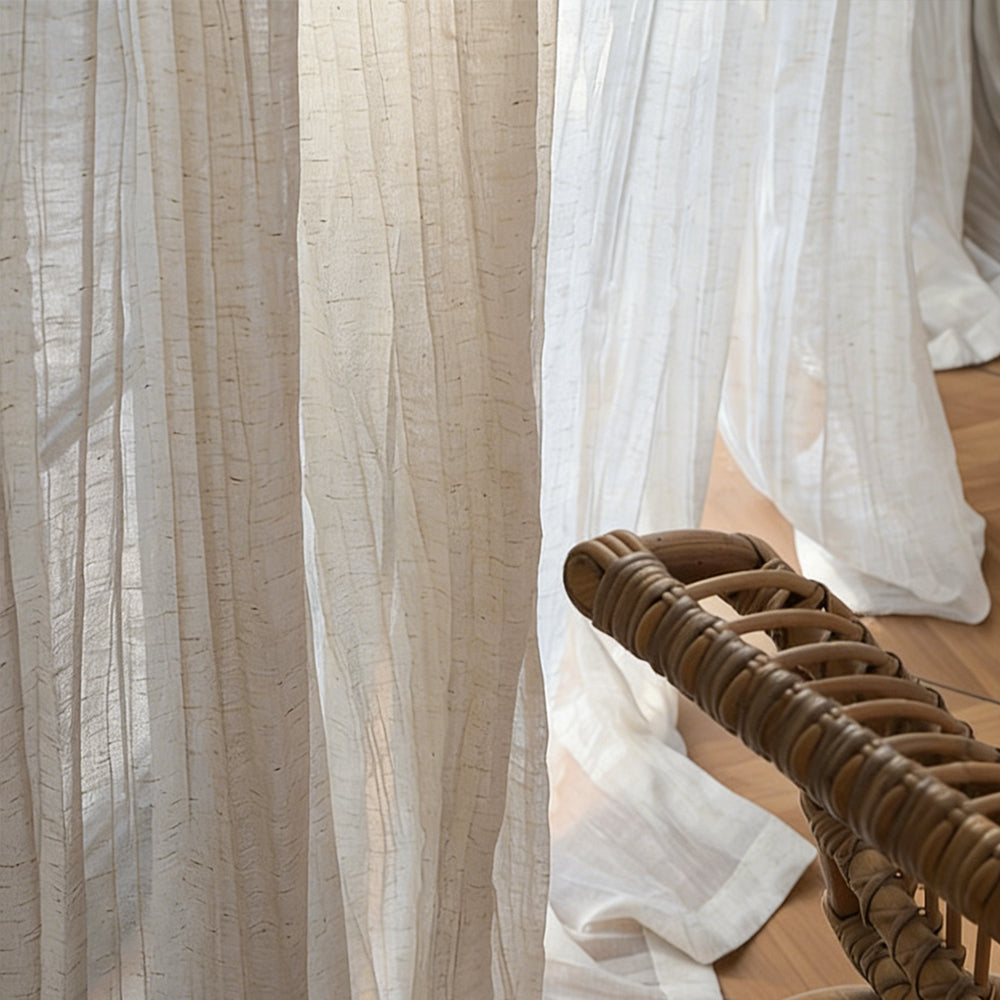 Easy Crinkle Sheer|Curtains