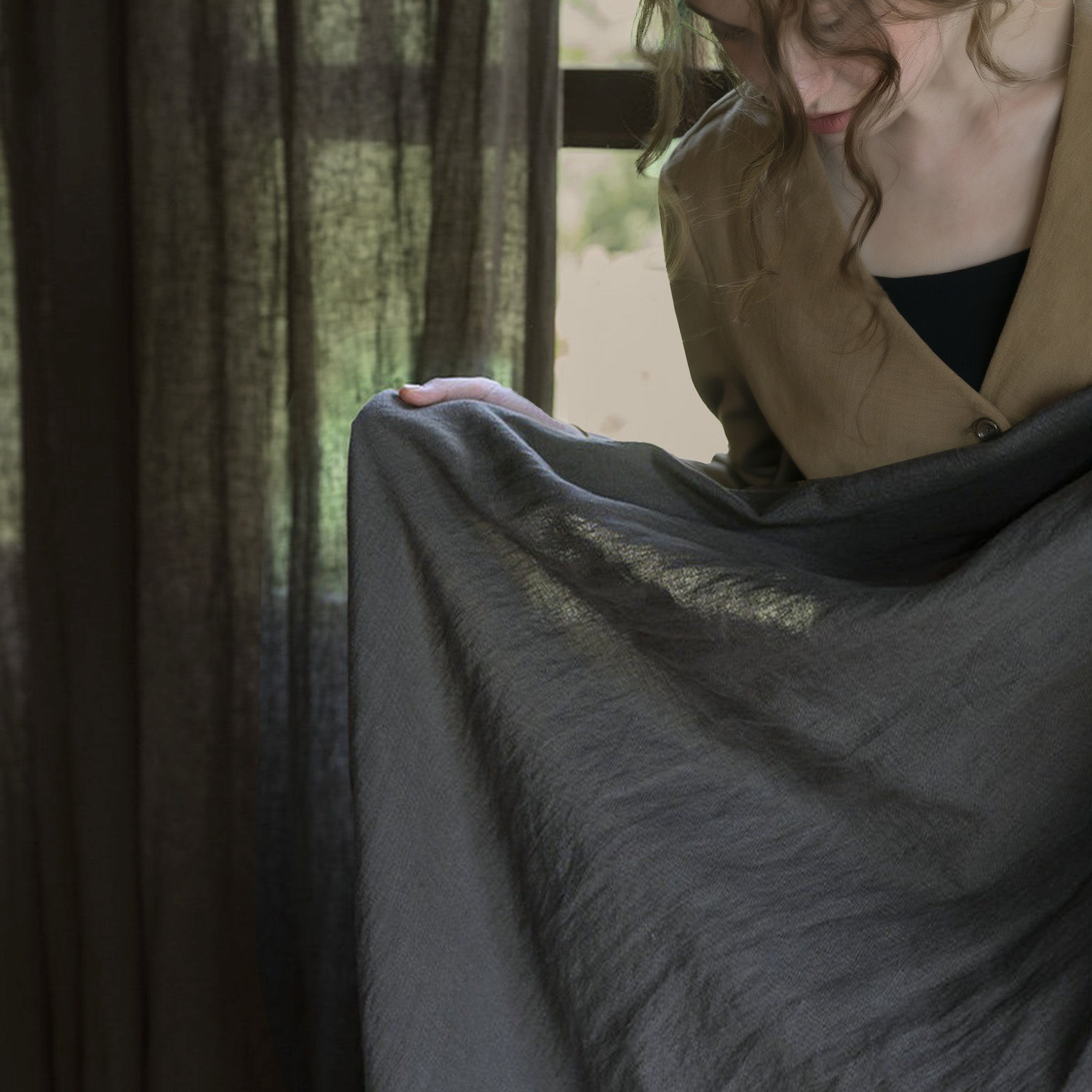 Evergreen Linen|Sample