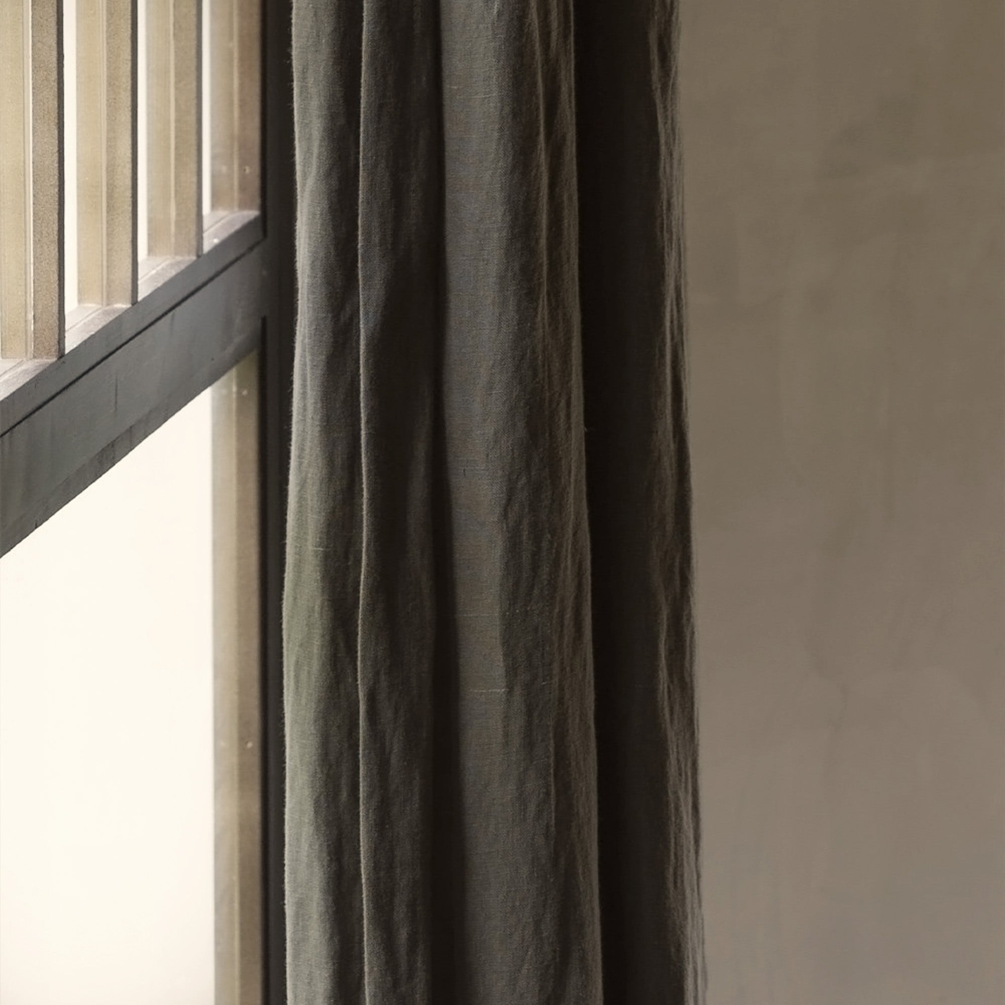 Evergreen Linen|Curtains