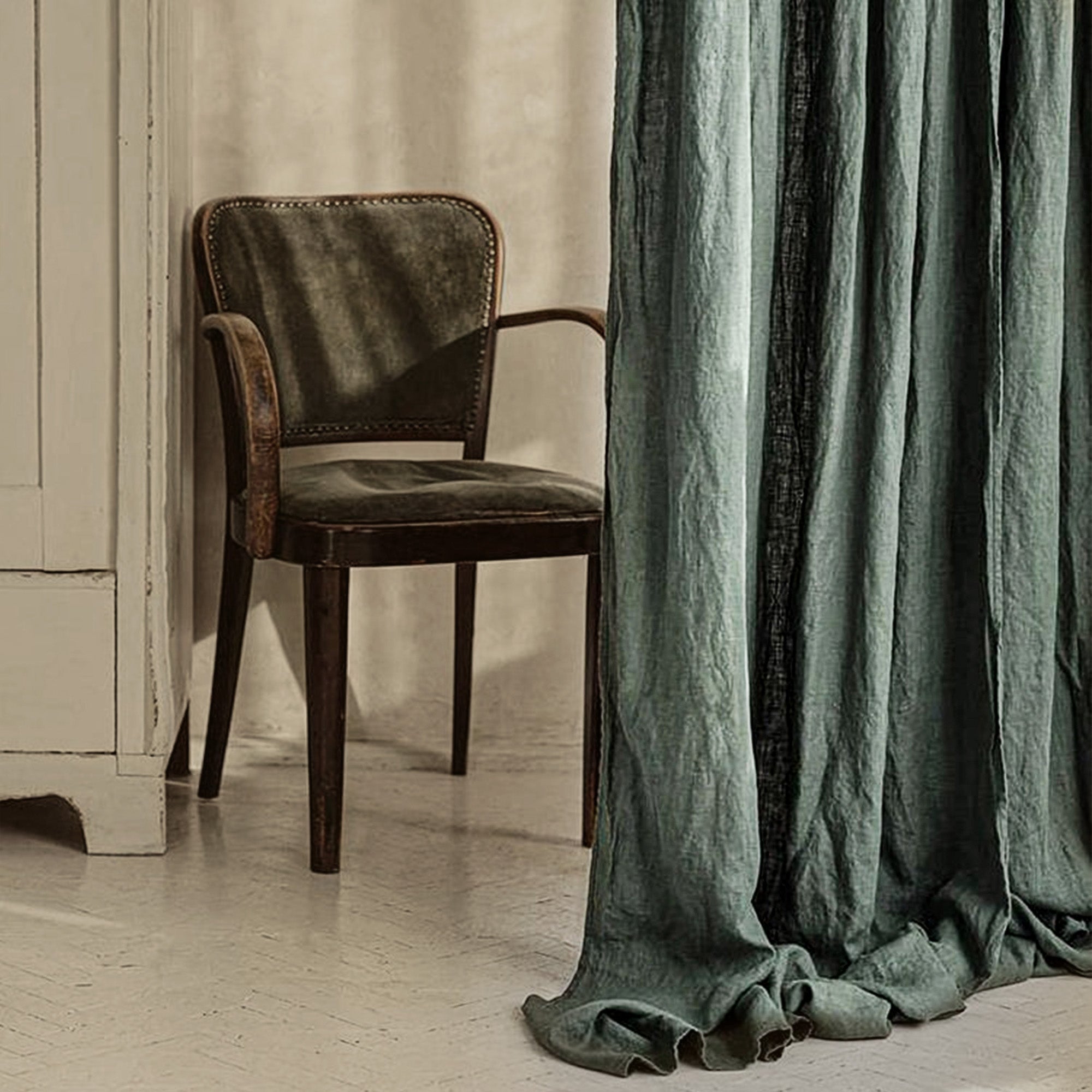 Forest Sand Linen|Curtains