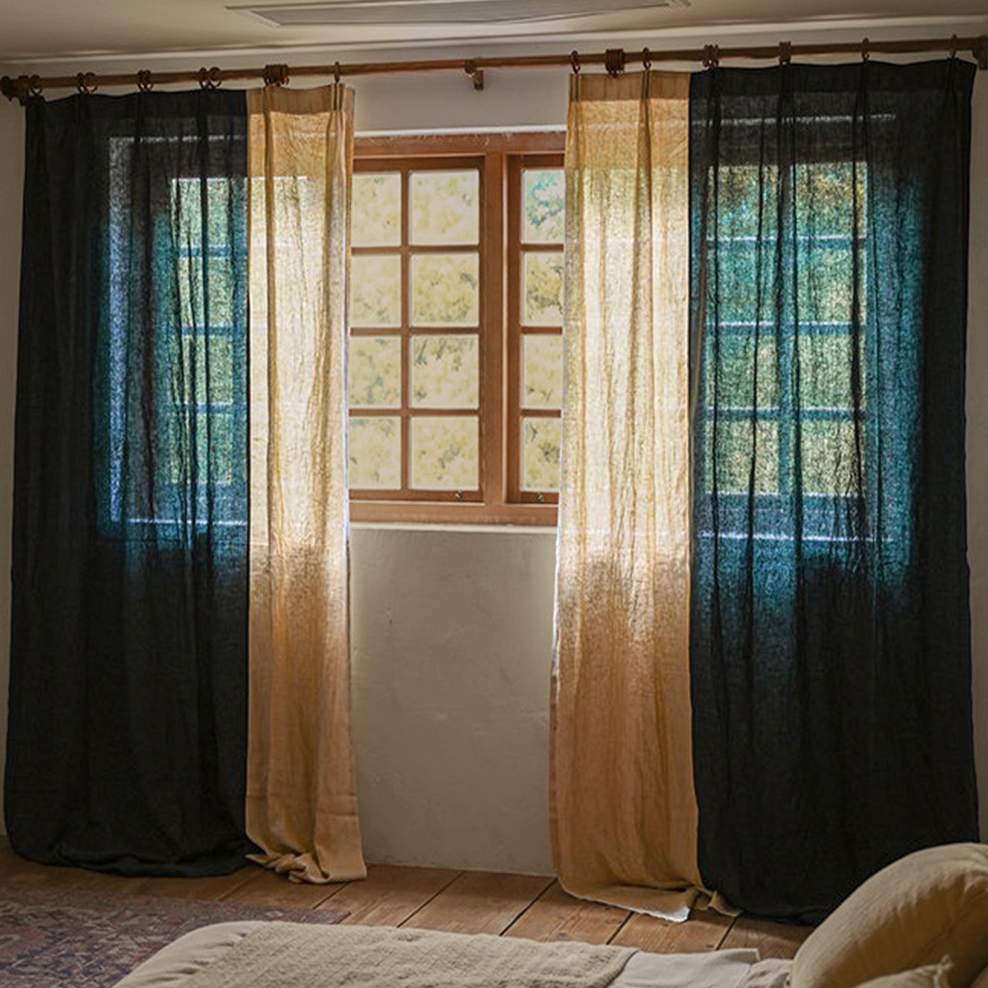 Forest Sand Linen|Curtains