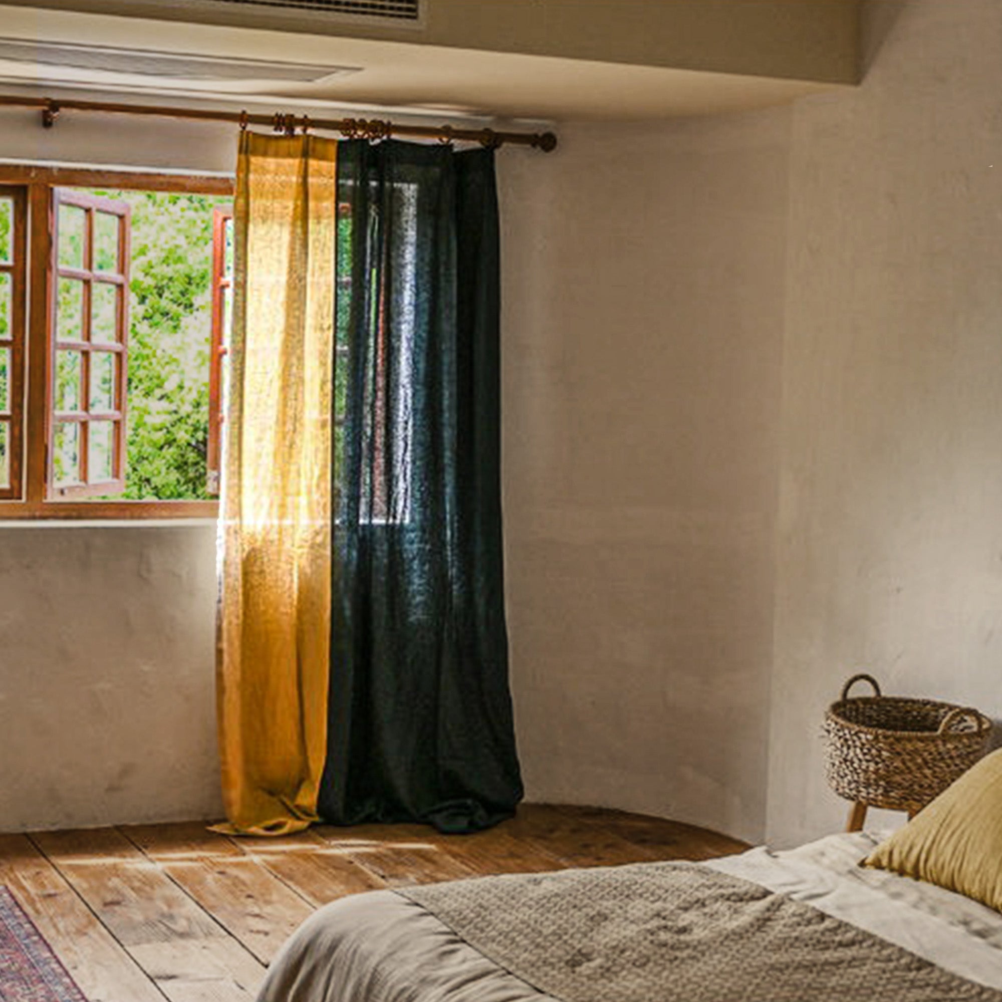 Forest Sand Linen|Curtains