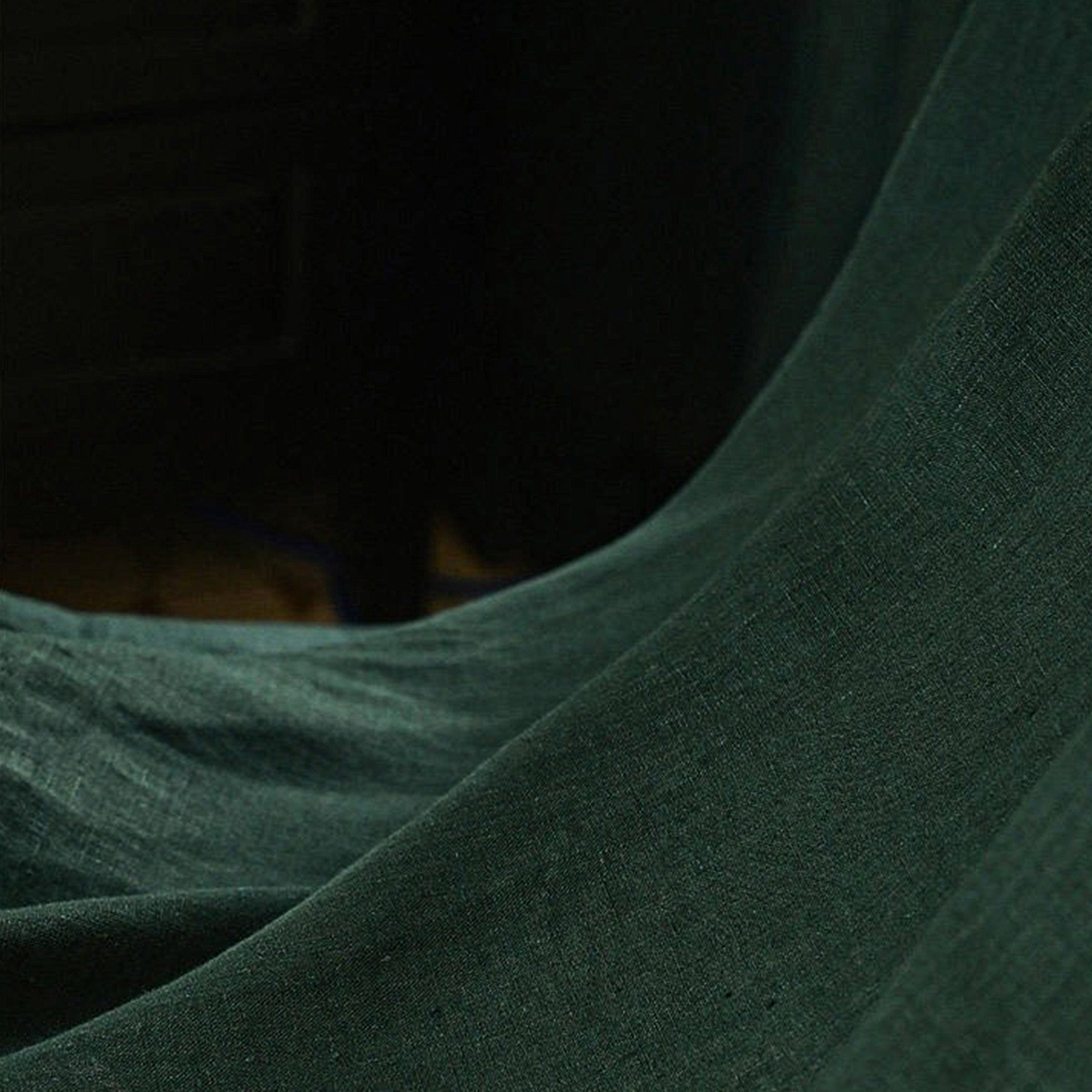 Scholar Green Linen|Curtains