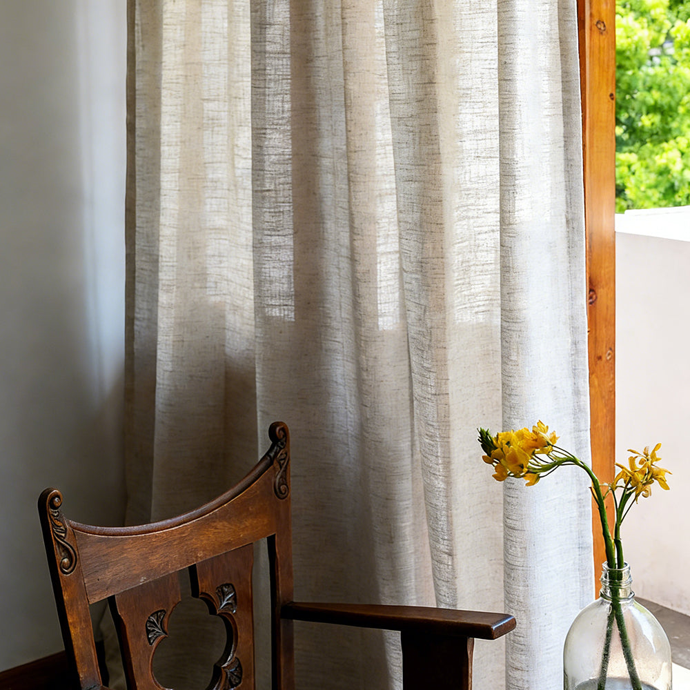 Glow Linen|Curtains