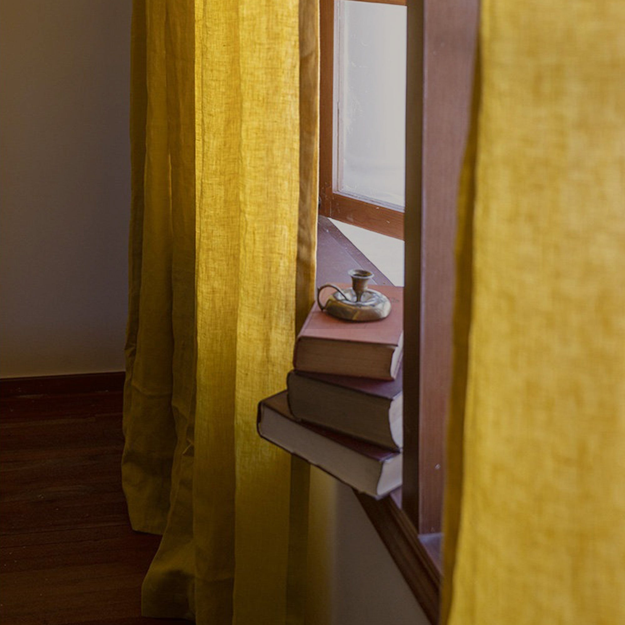 Golden Morn Linen|Curtains
