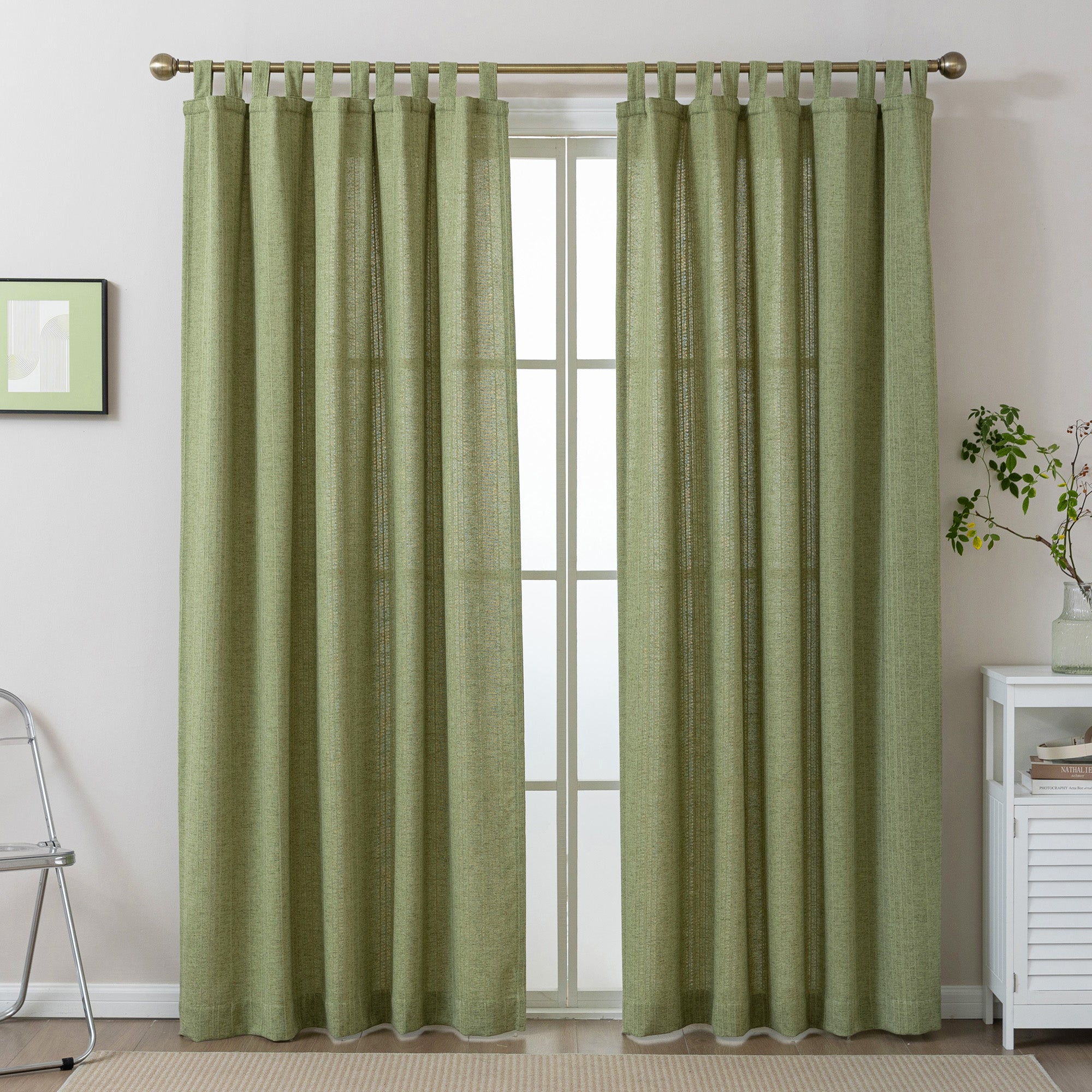 Carmen Linen Stripe|Curtains