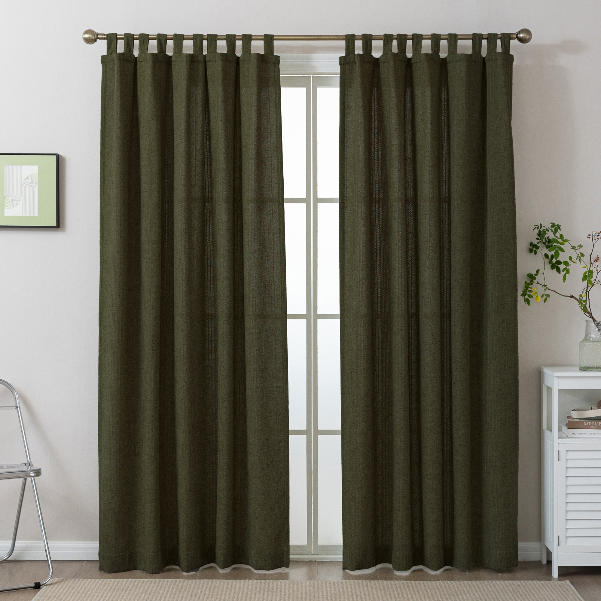 Carmen Linen Stripe|Curtains