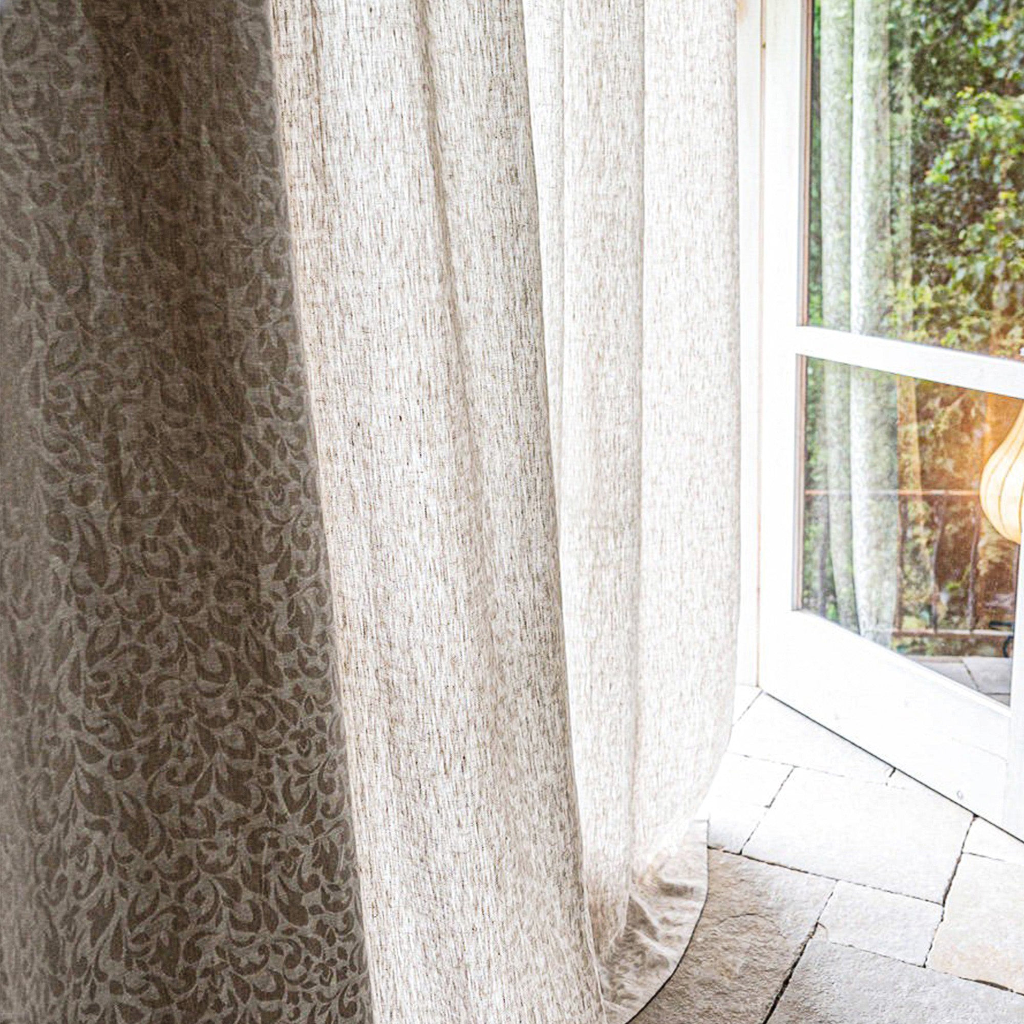 Jacquard Grace Linen|Curtains