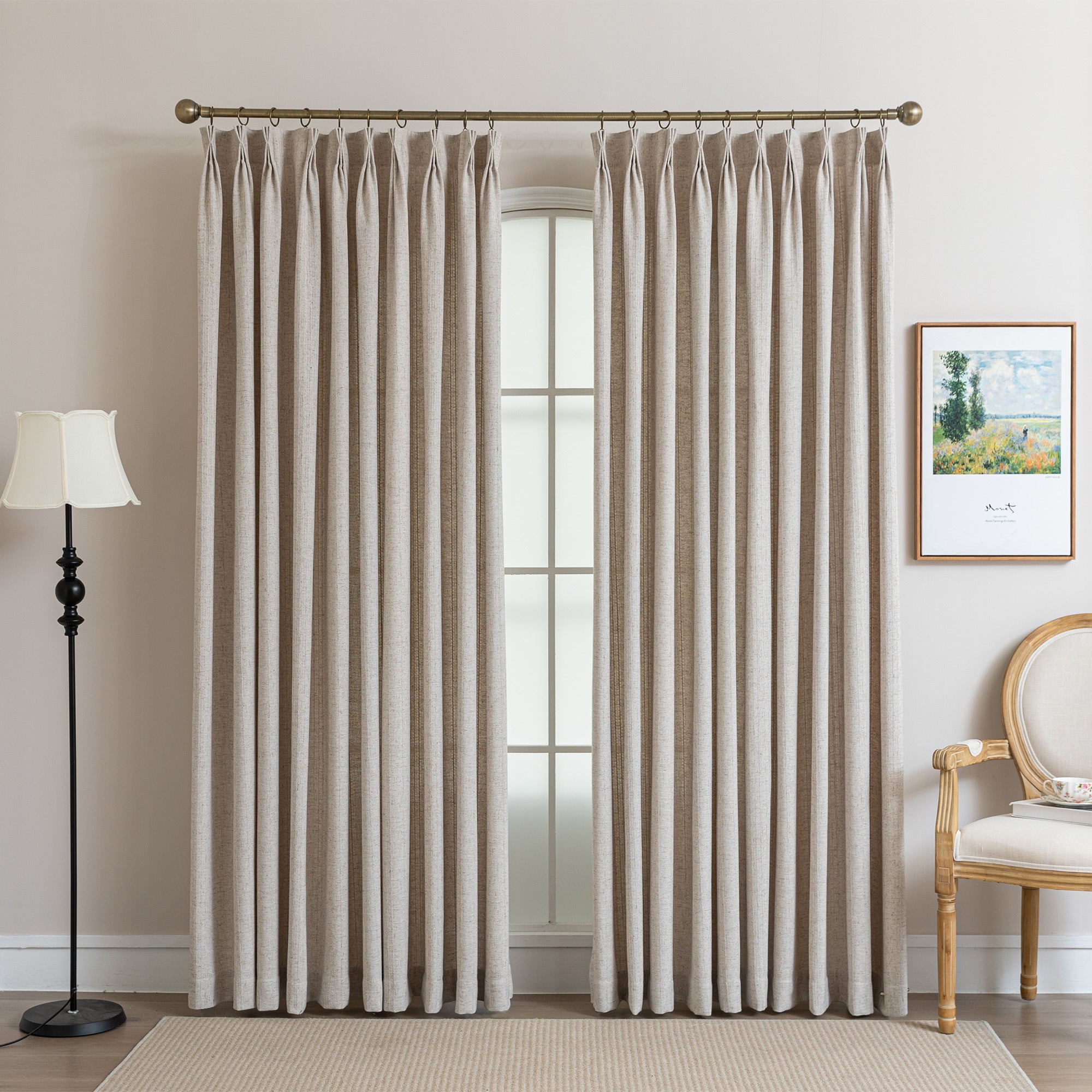 Carmen Linen Stripe|Curtains