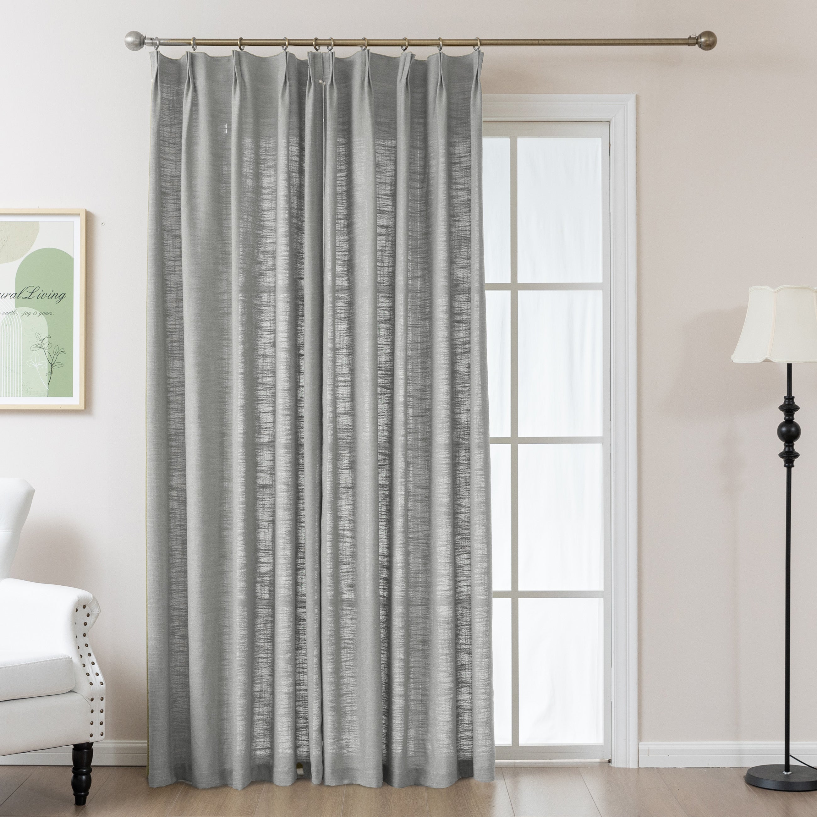 Linen Slub Texture|Curtains