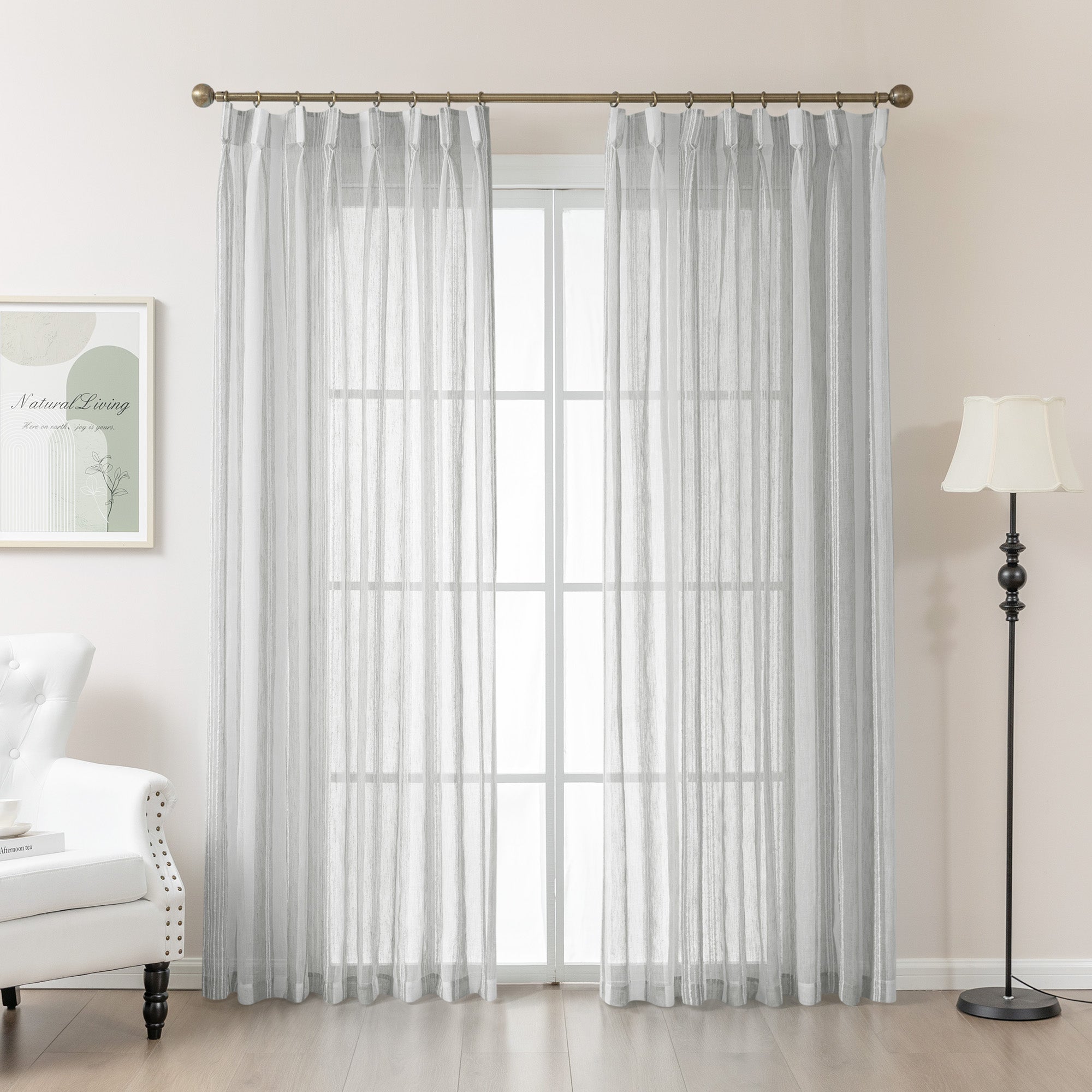 Tufted Etmaine Stripe|Curtains