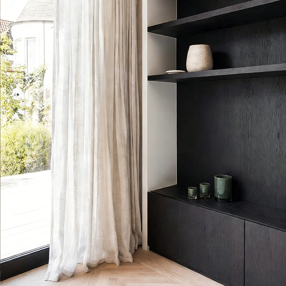 Linen Whisper Sheer|Sample