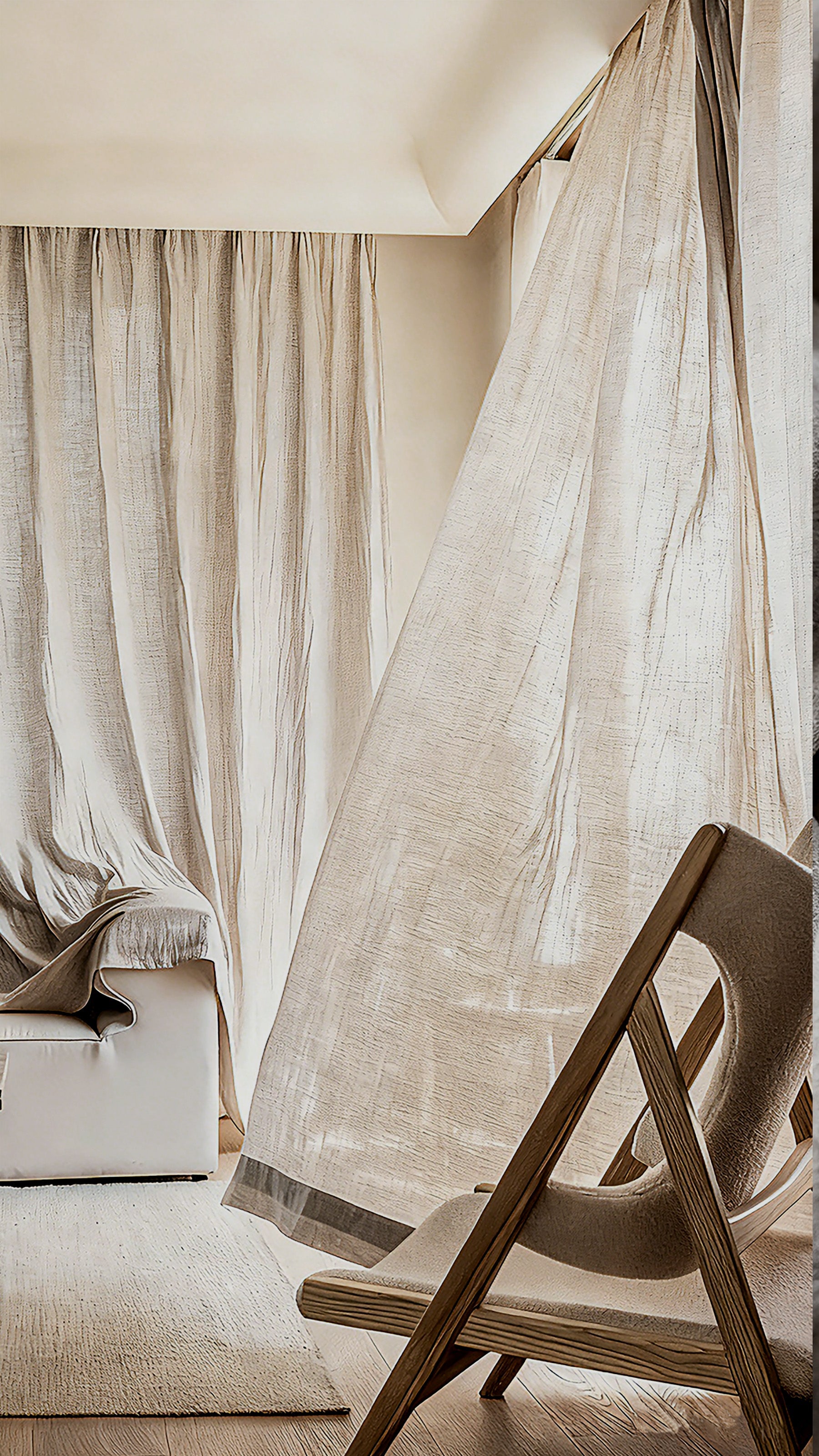 Mellow Linen|Curtains