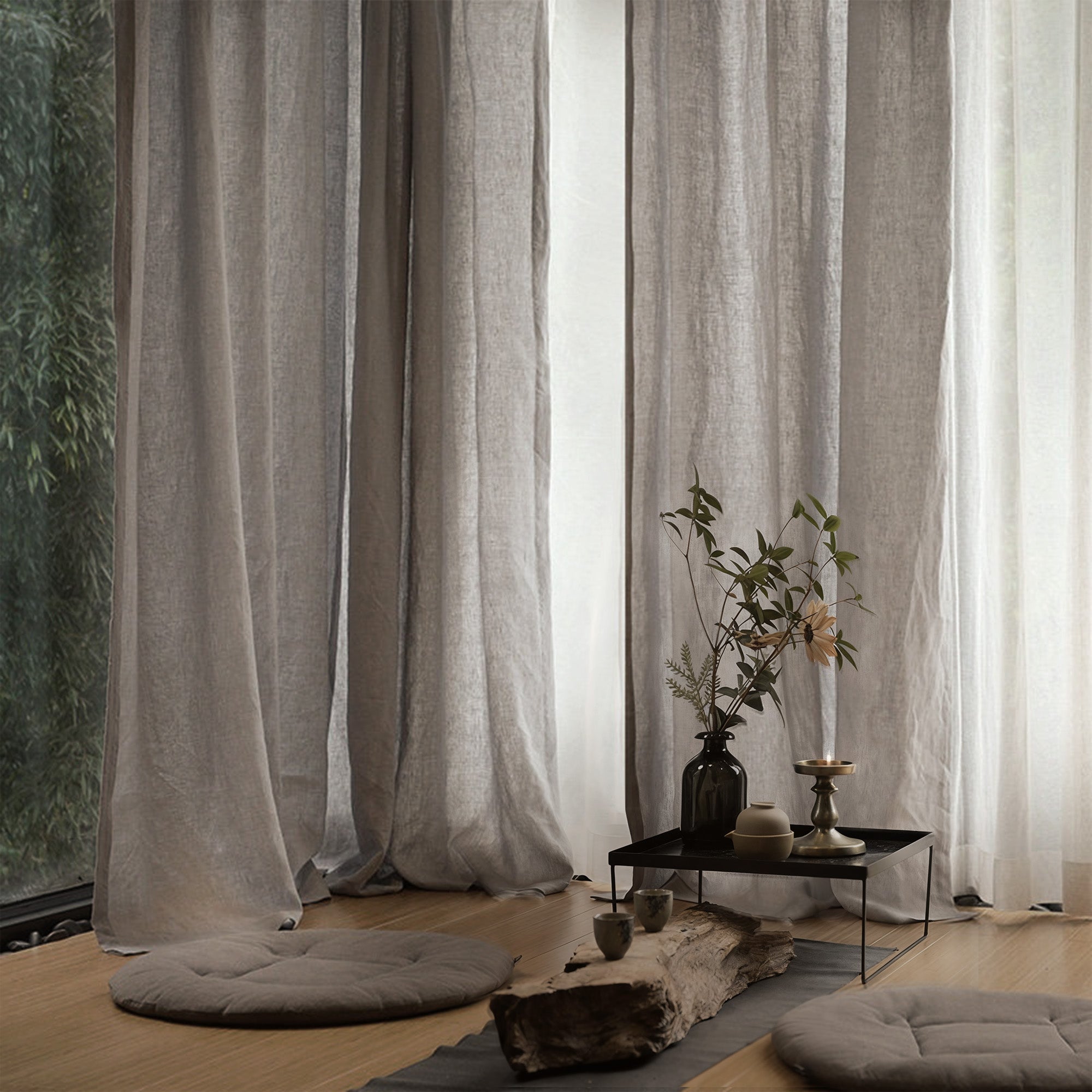 Mistwood Linen|Curtains