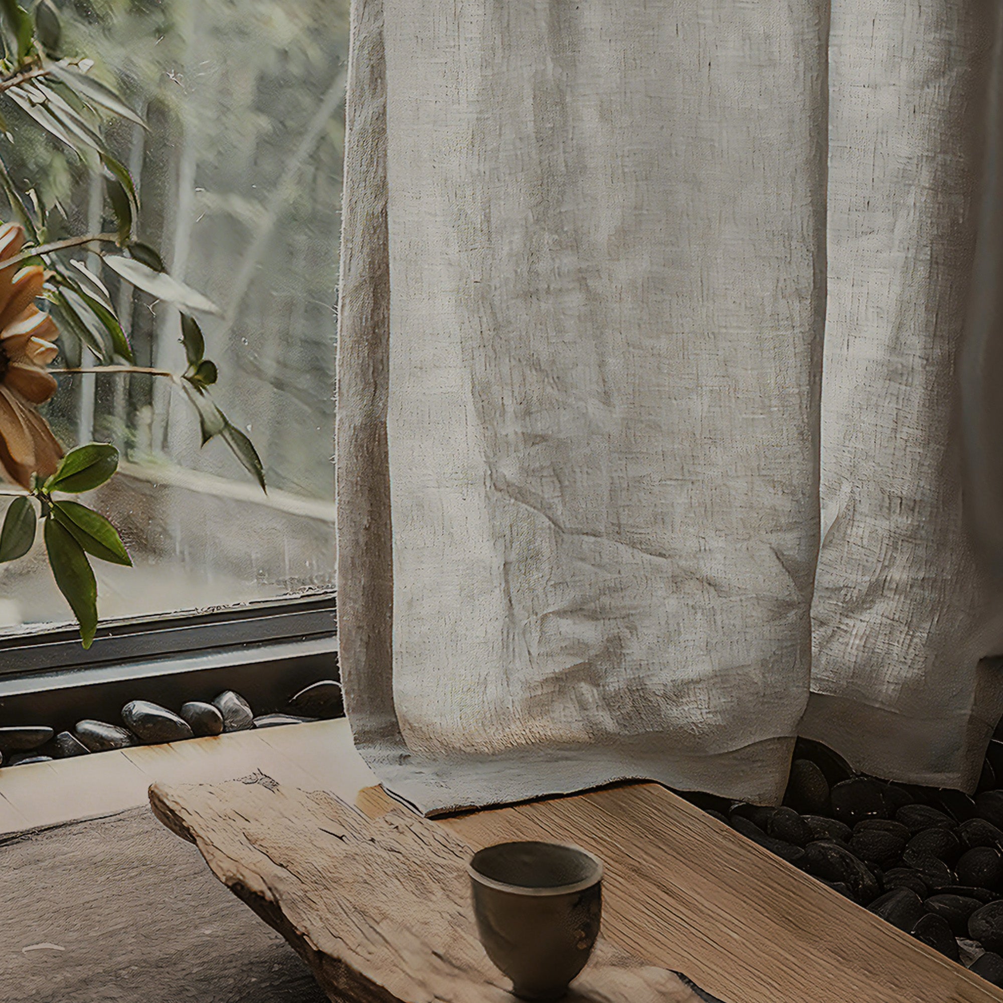 Mistwood Linen|Curtains