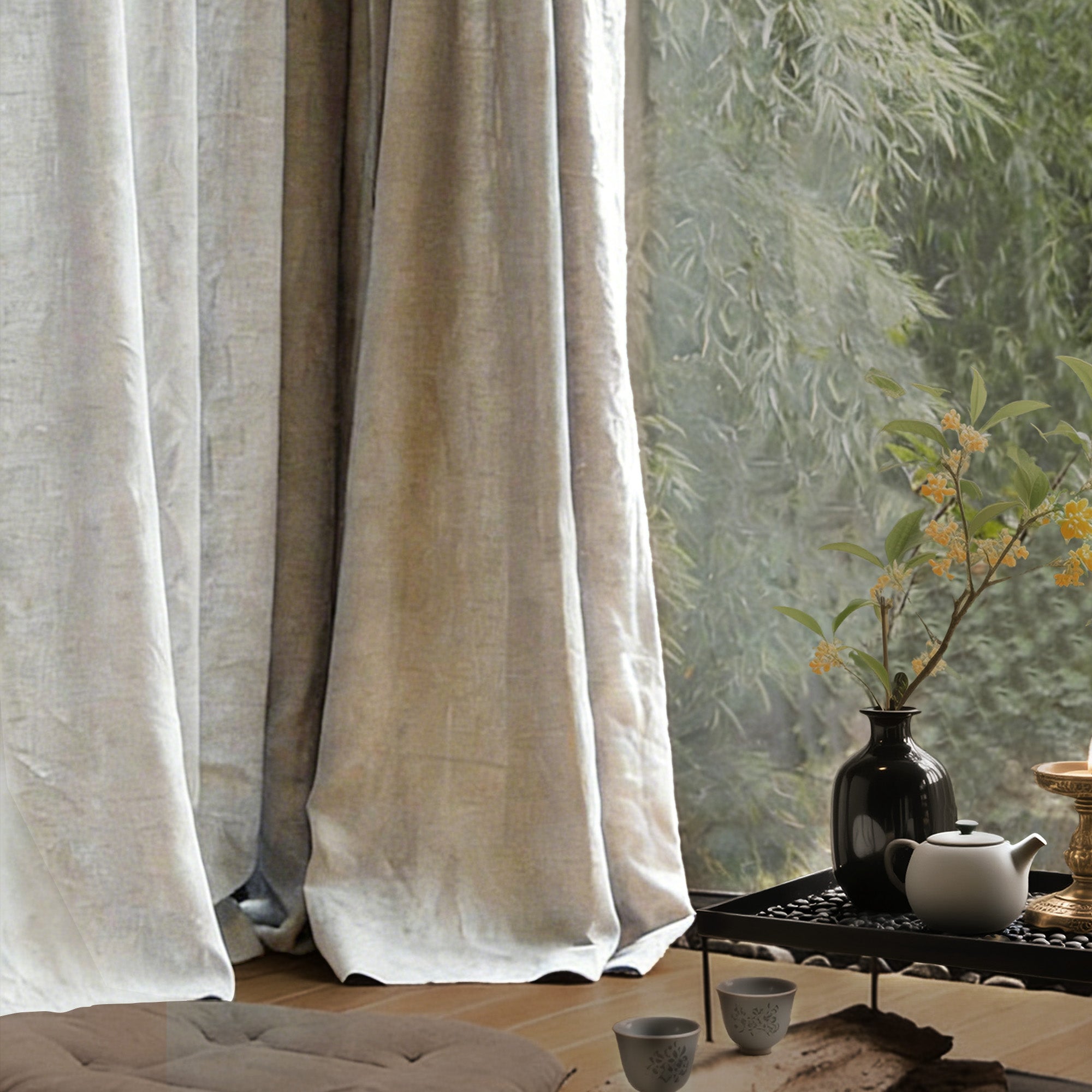 Mistwood Linen|Curtains