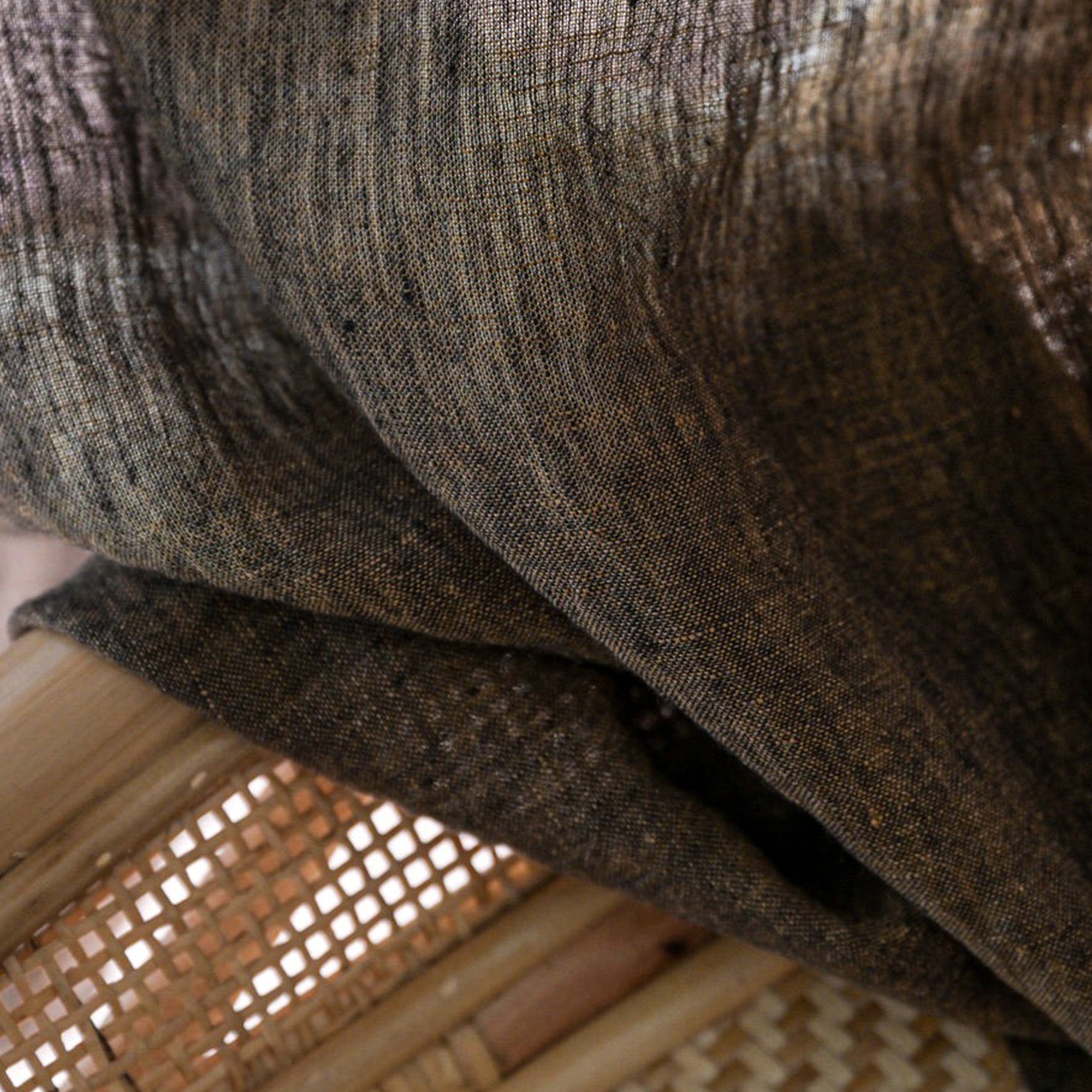 Cocoa Wash Linen|Sample