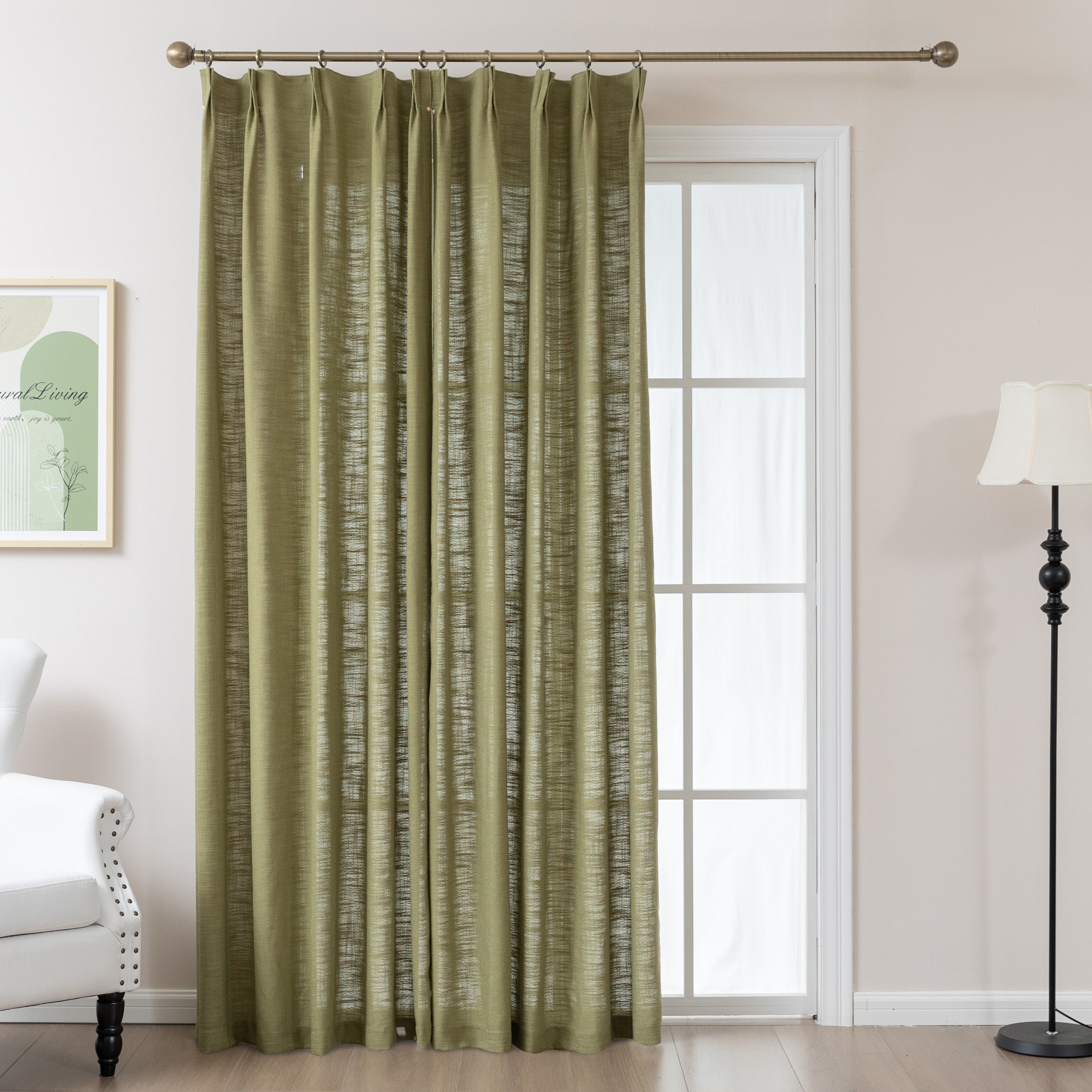 Linen Slub Texture|Curtains