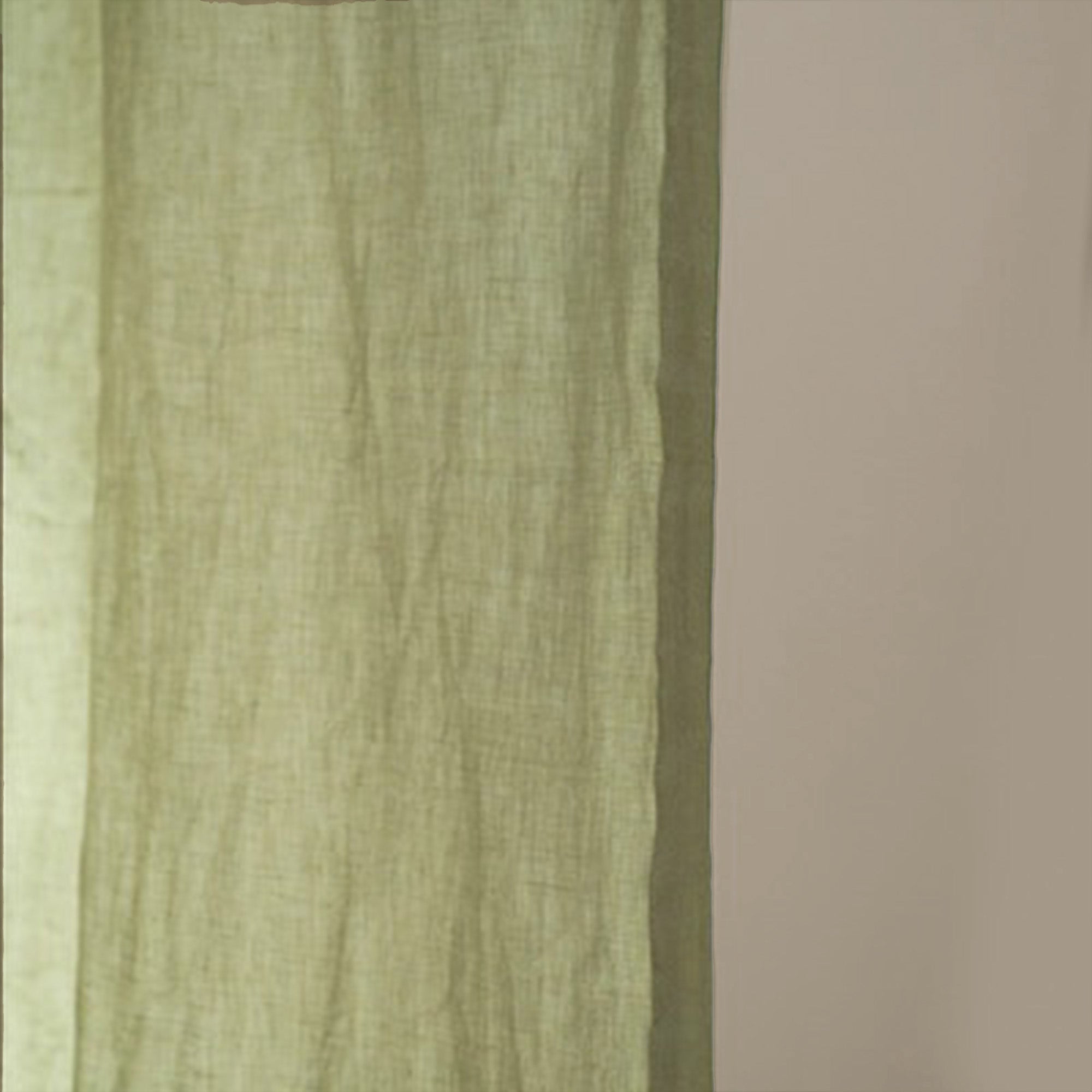Meadow Green Linen|Sample