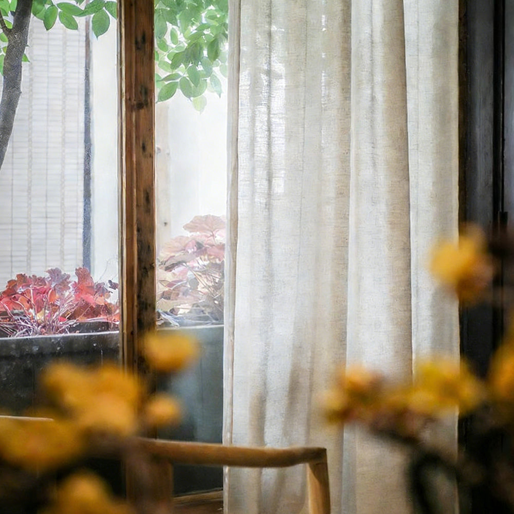 Natural Vibe Linen|Curtains